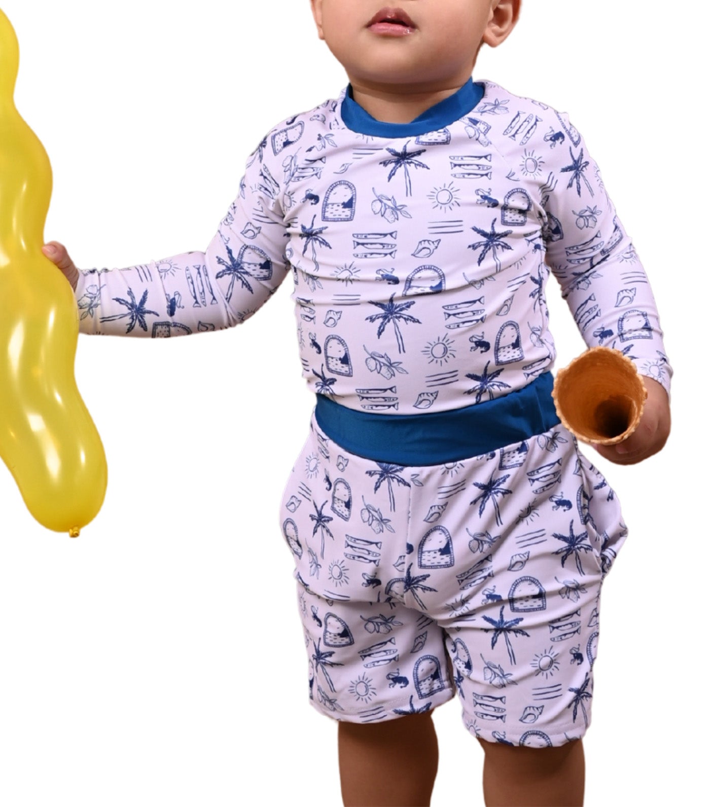 Matteo Boys UPF50+ Rash Guard Set