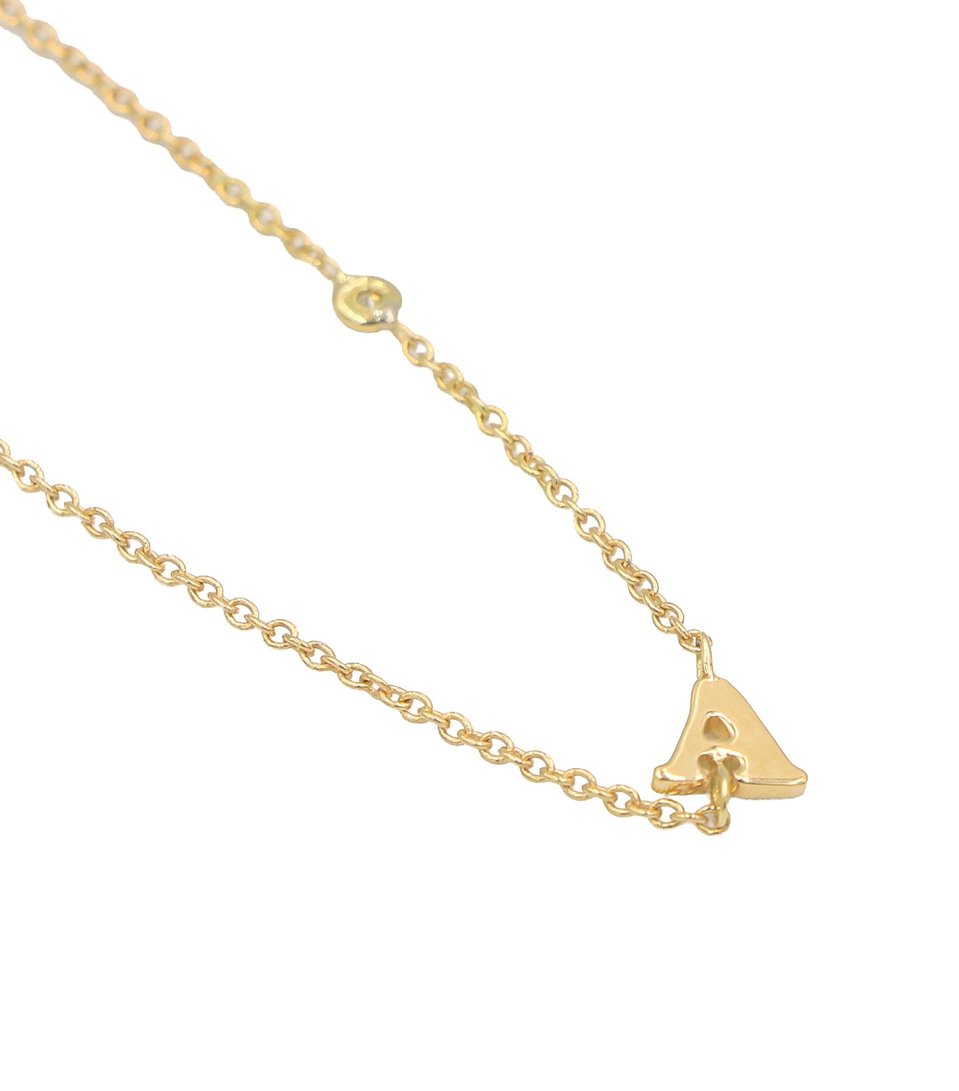 Letter A Initial Bracelet