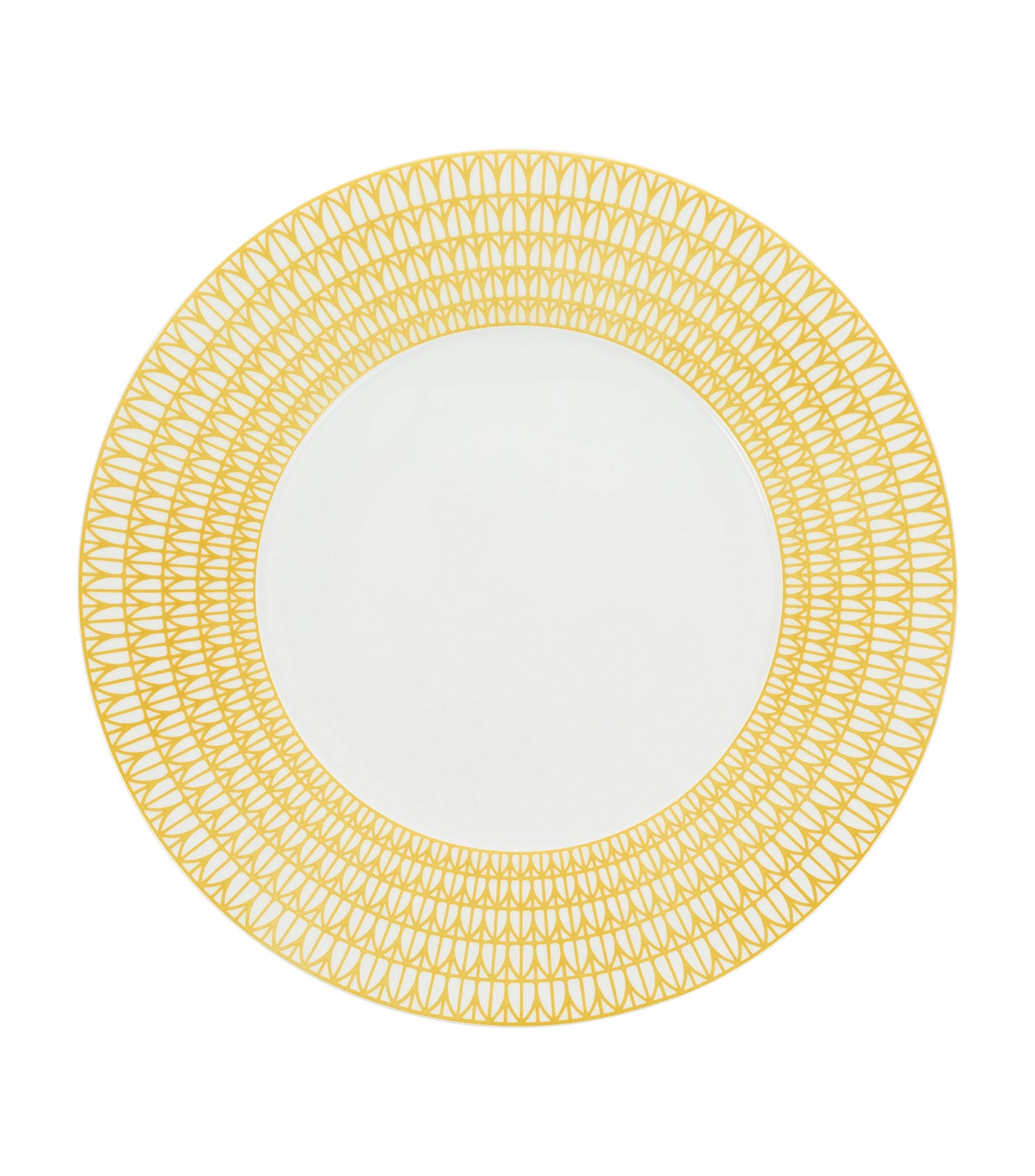 Malmaison Riviera Porcelain Underplate Yellow