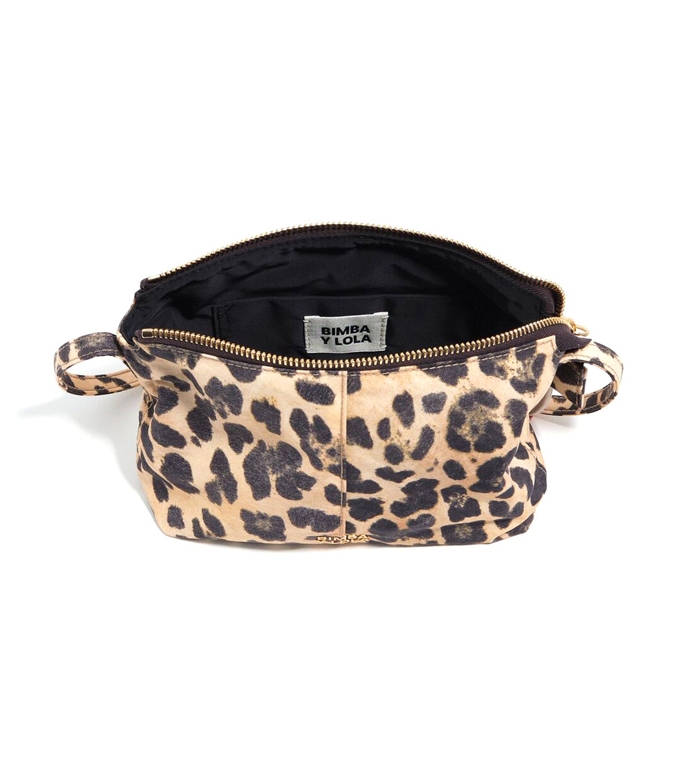 Nylon Mini Bag Natural Leopard
