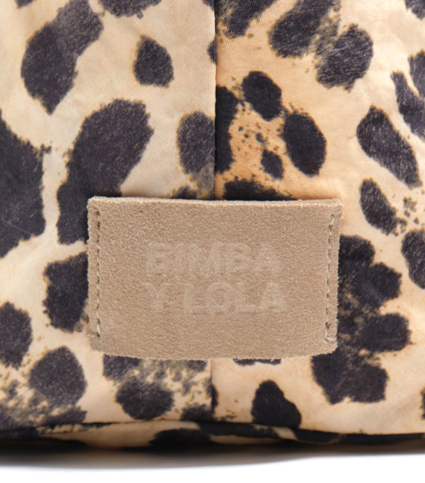 Nylon Mini Bag Natural Leopard
