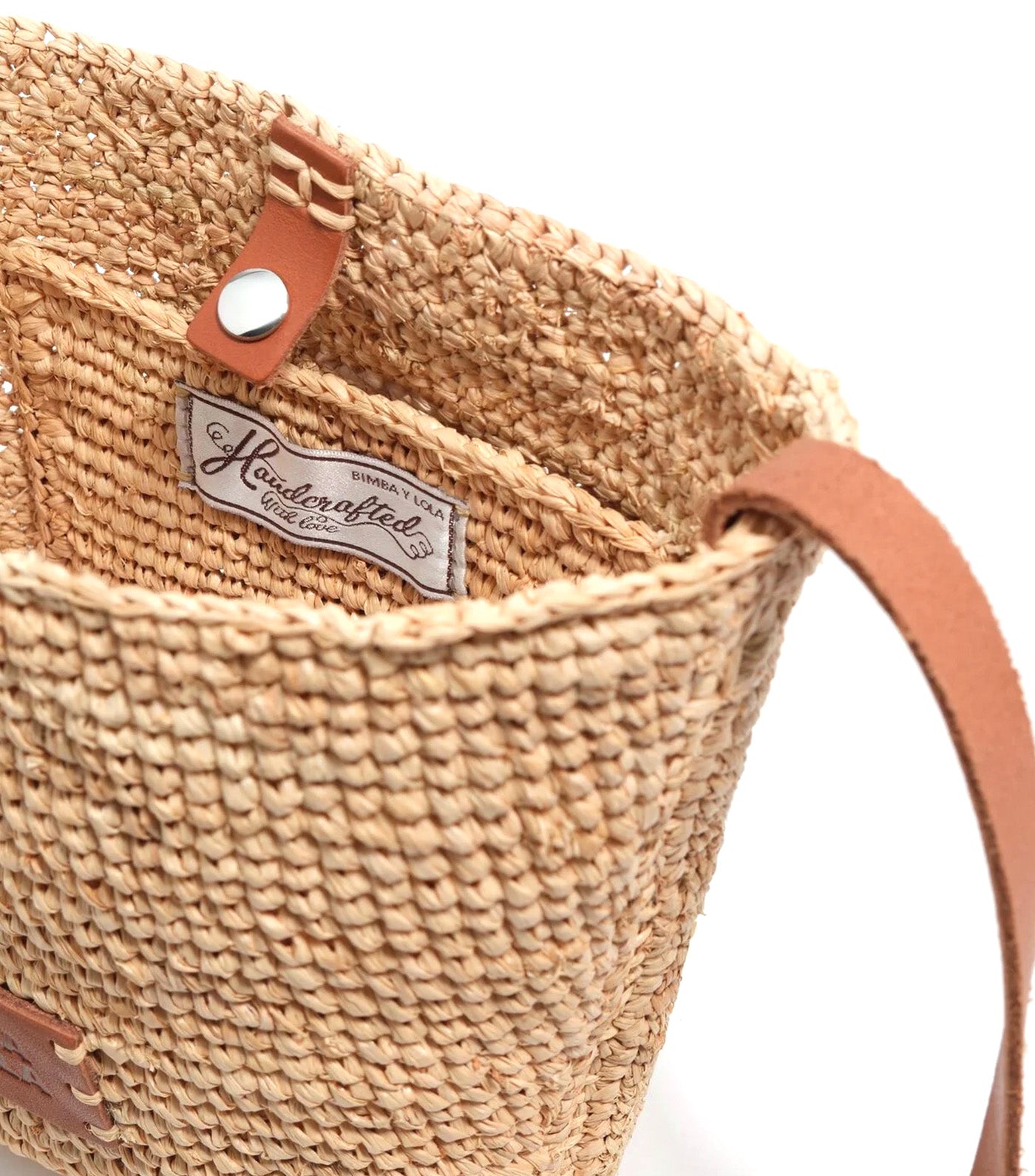 Small Carrycot Bag Raffia
