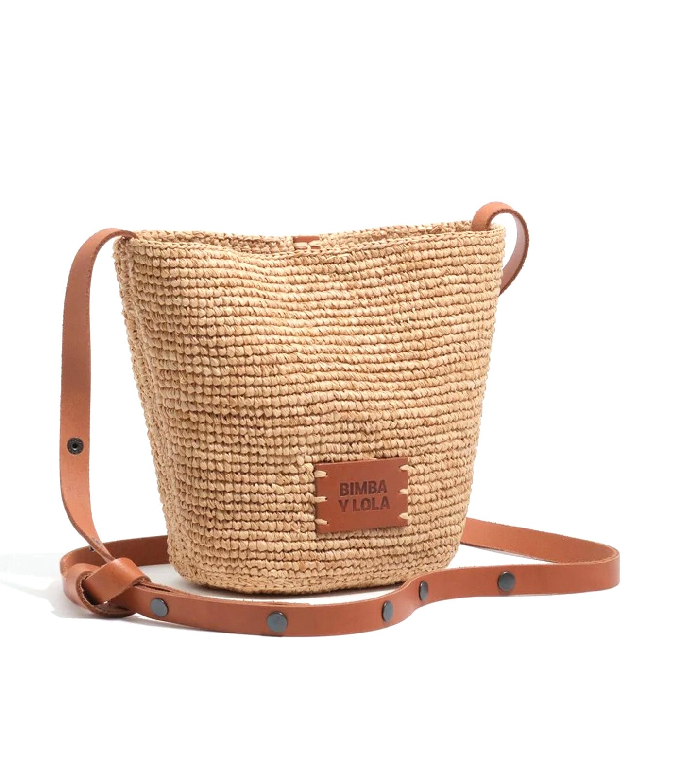 Small Carrycot Bag Raffia