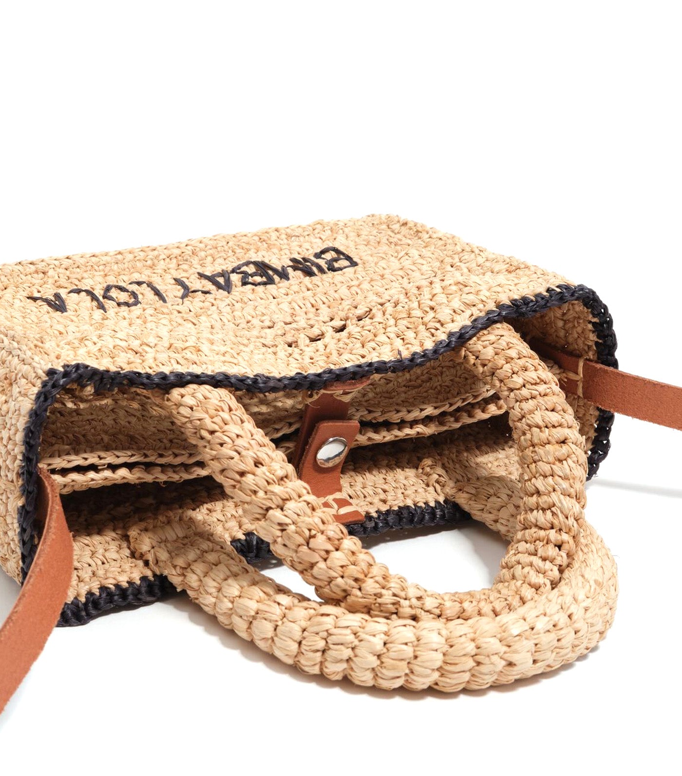 Mini Braided Bag Natural Raffia