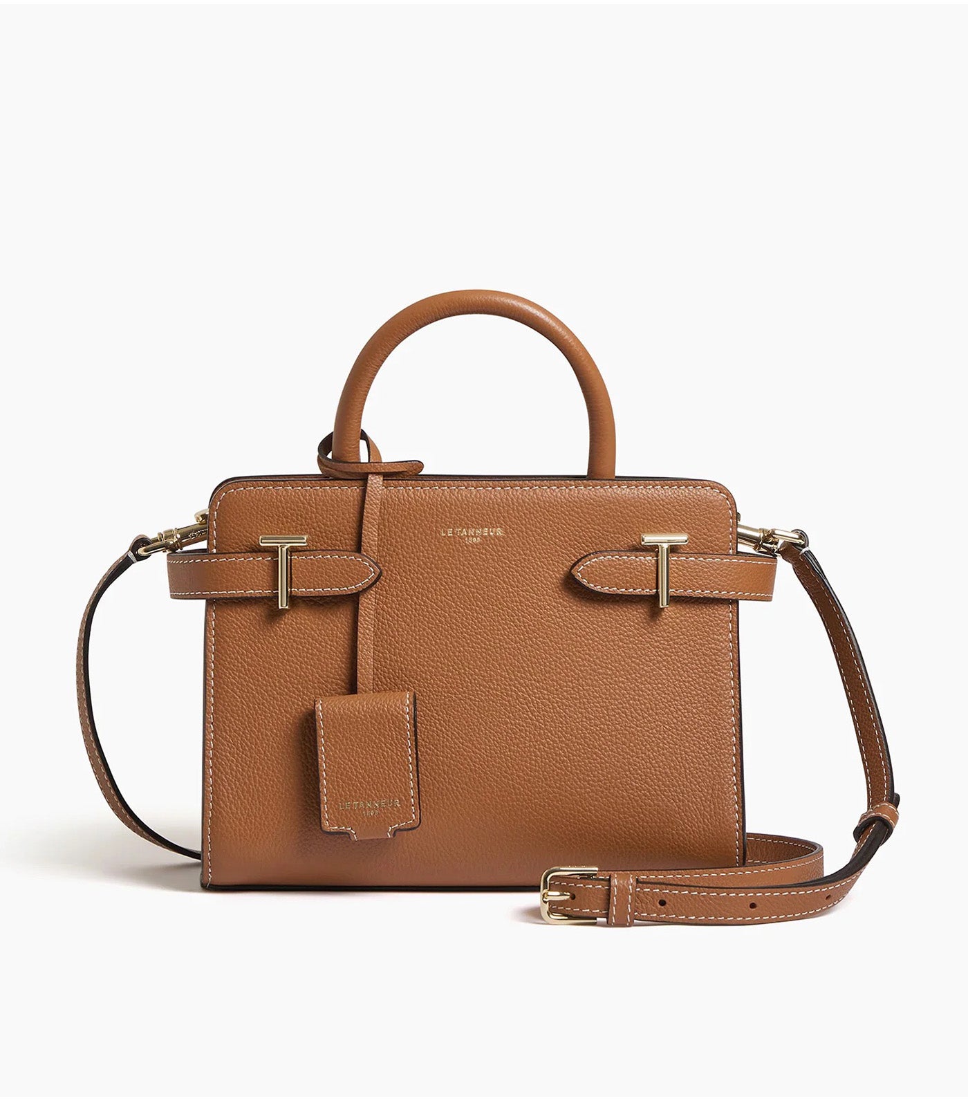 Emilie Small Handbag in Grained Leather