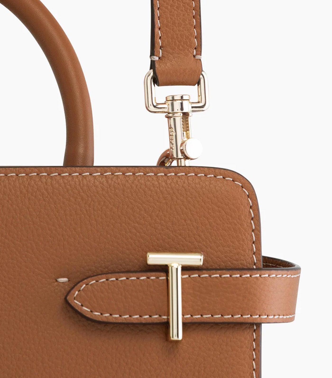 Emilie Medium Handbag in Grained Leather