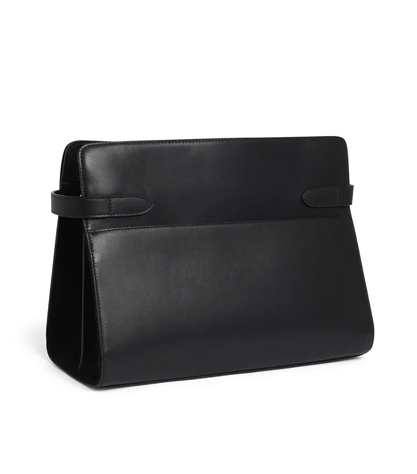 Emie Large Shoulder Bag in Smooth Leather and Nubuck
