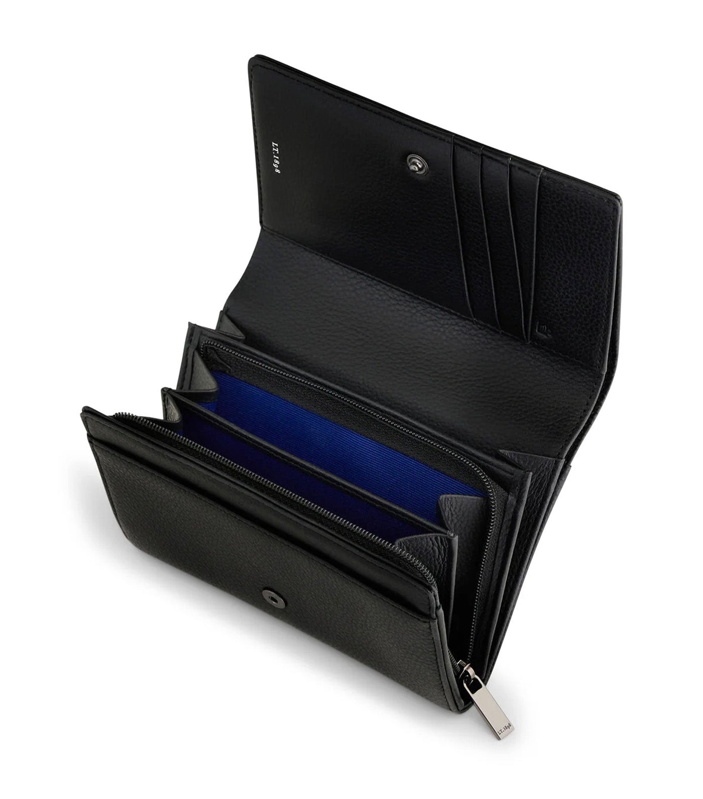 Emilie Small Wallet in Grained Leather