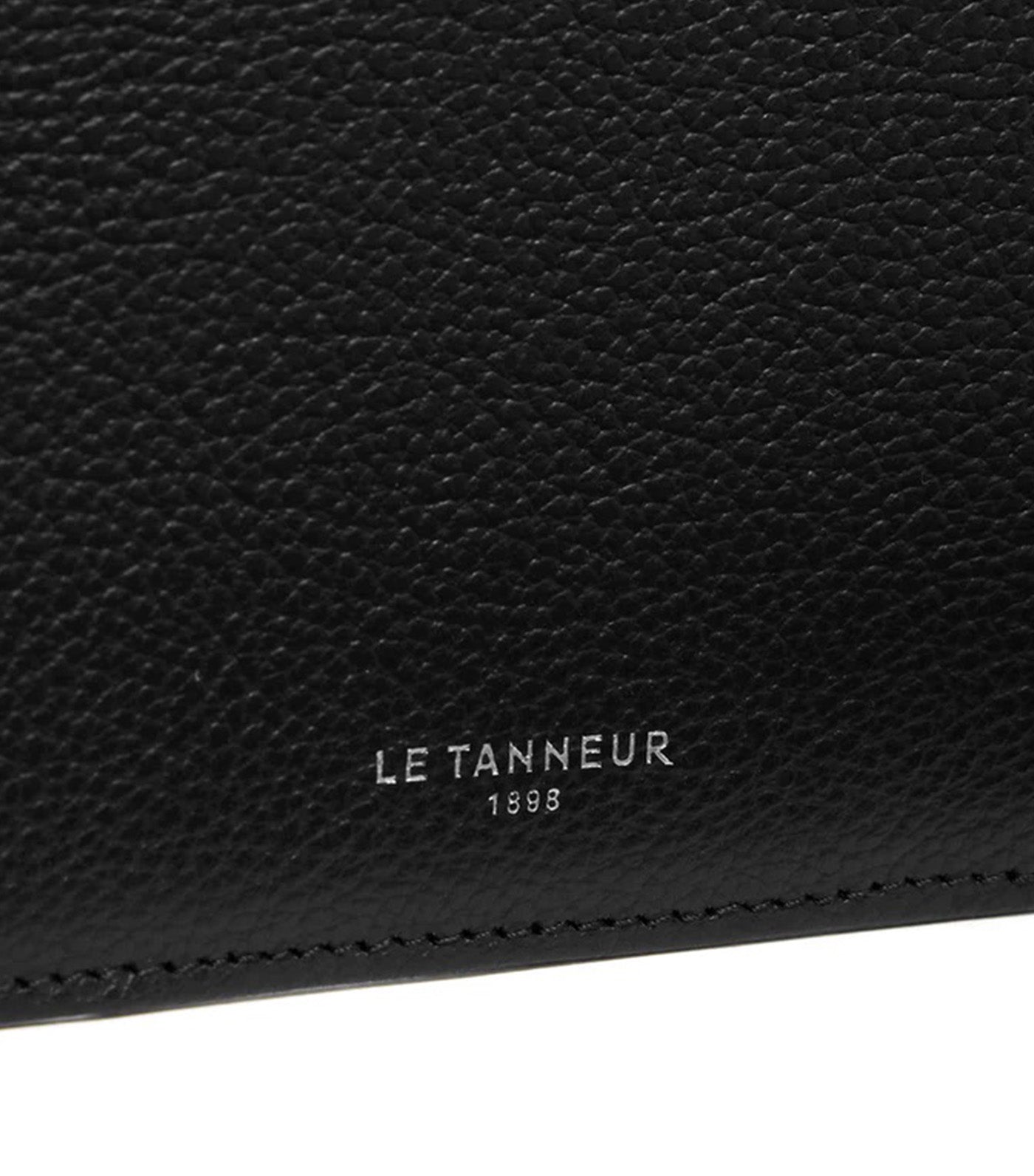 Emilie Zipped Card Holder in Grain Leather