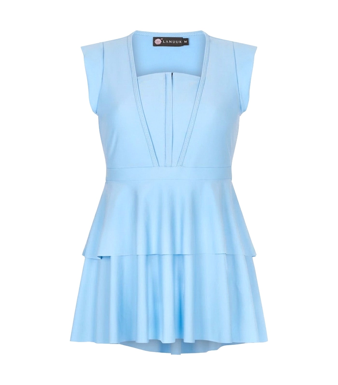Serena Midi Swimsuit Sky