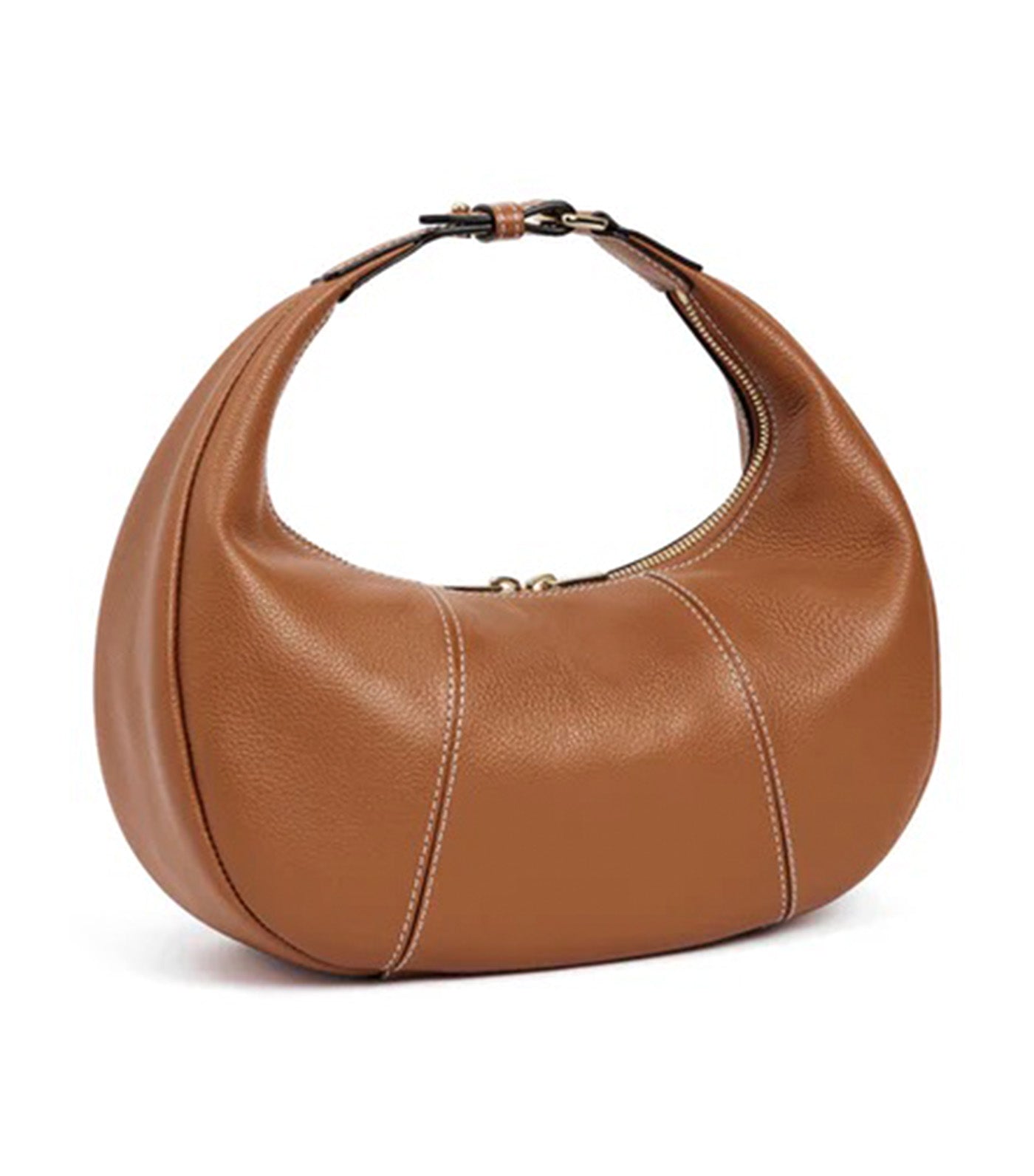 Juliette Small Pebbled Leather Hobo Bag