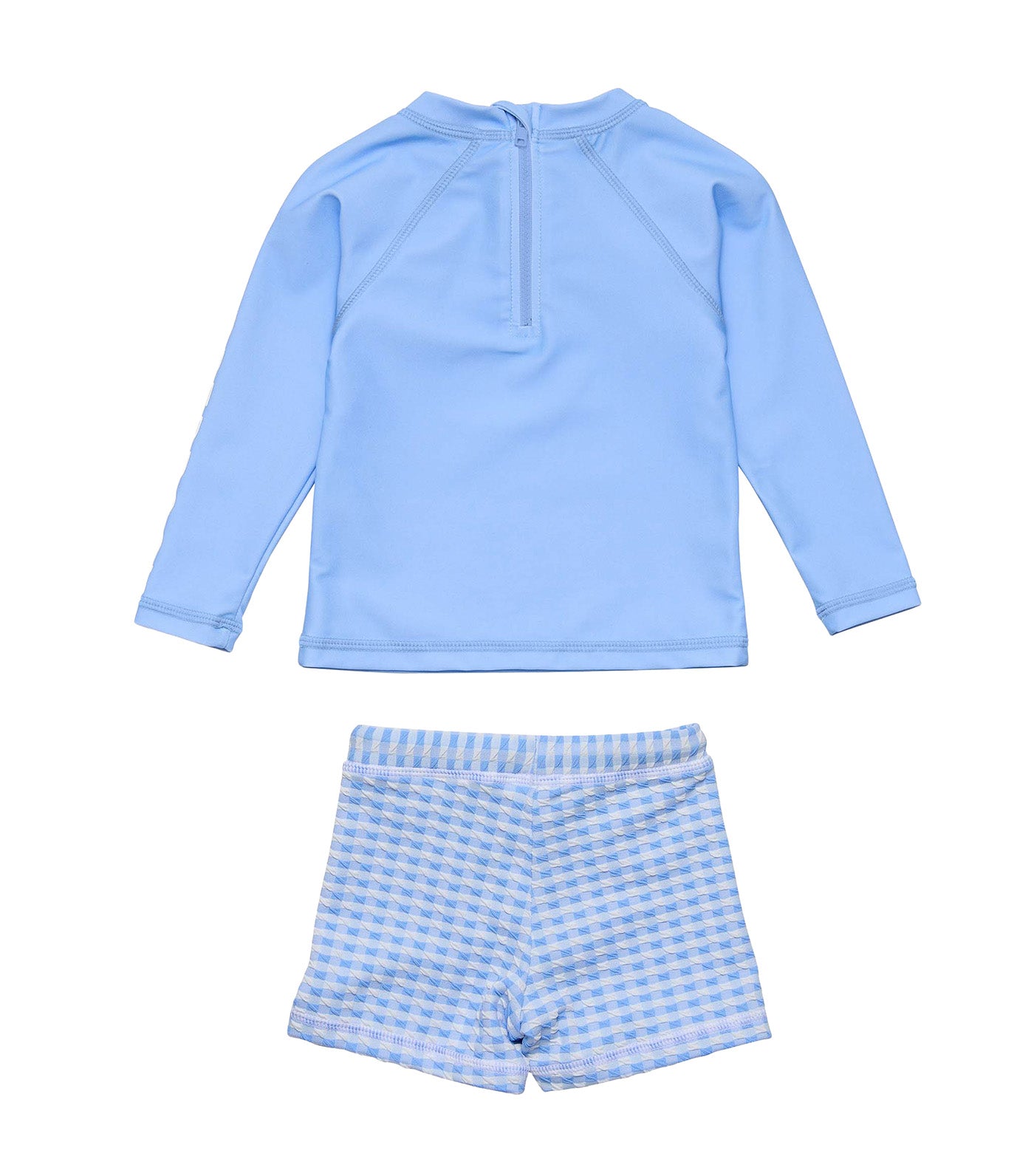 Seaside Blue Long Sleeve Set Blue