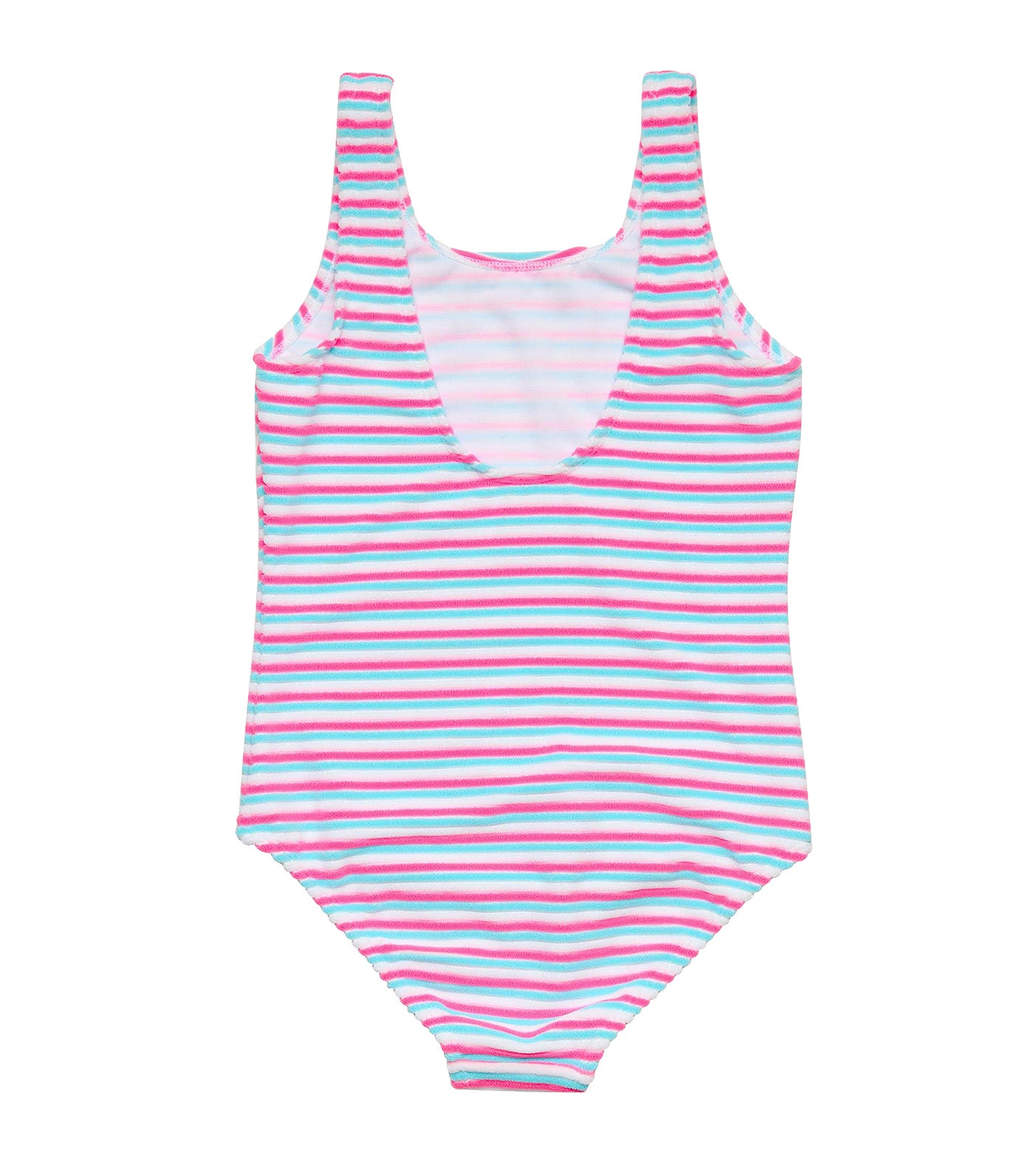 Sorbet Stripe Scoop Swimsuit Multicolor
