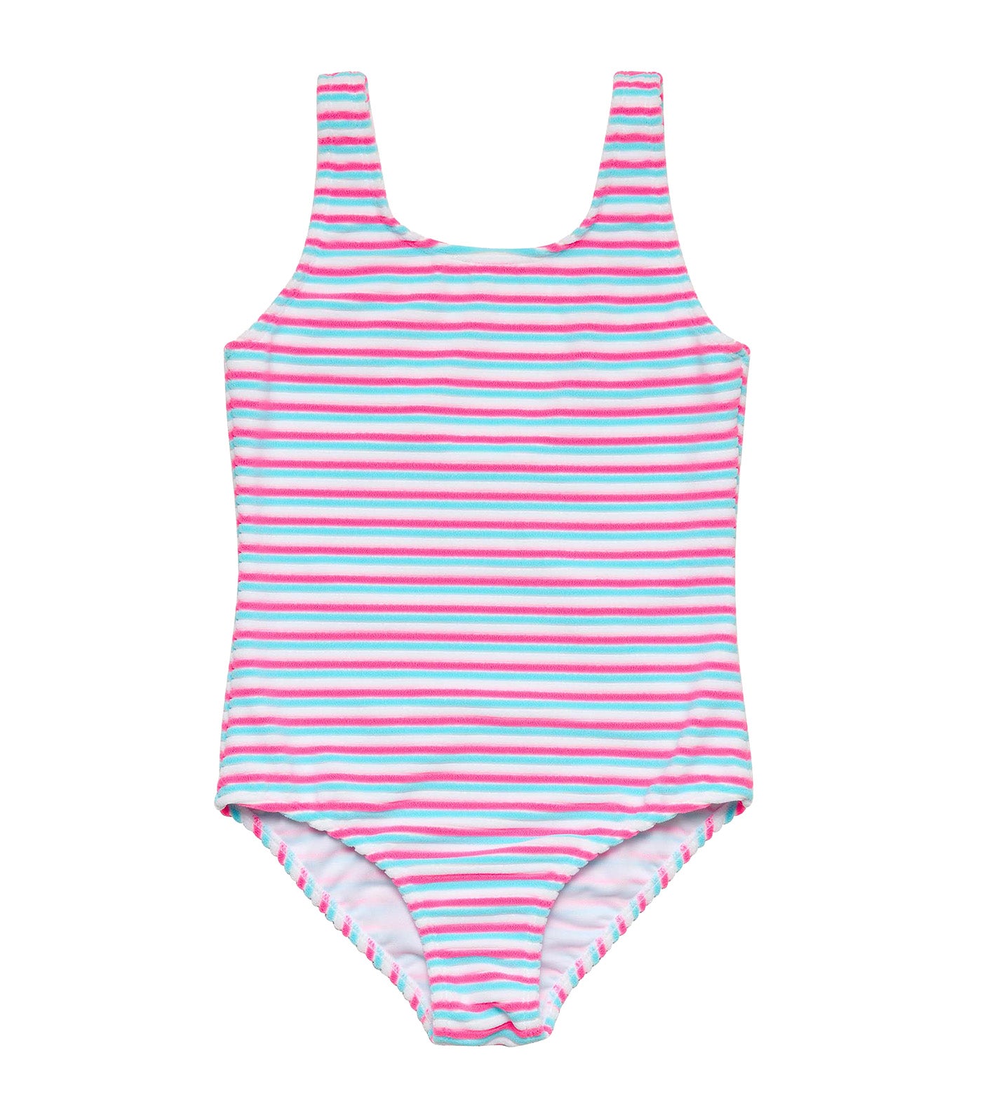 Sorbet Stripe Scoop Swimsuit Multicolor