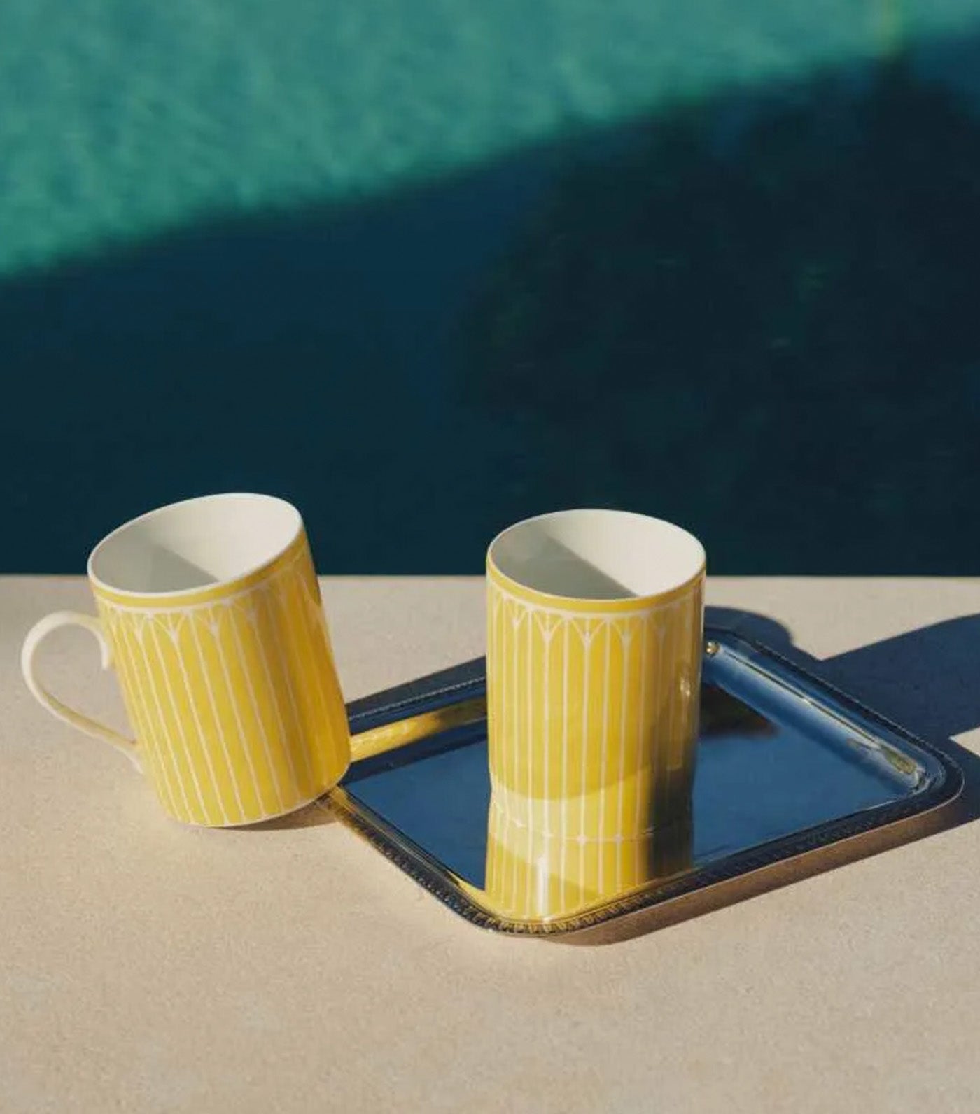 Malmaison Riviera Porcelain Mug Yellow