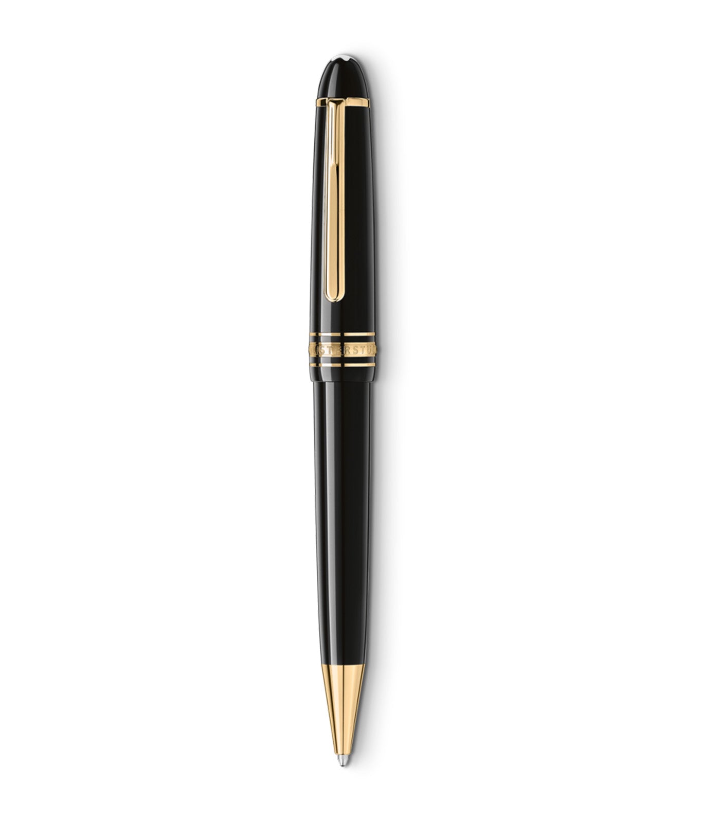Montblanc Meisterstück Gold-Coated Midsize Ballpoint Black