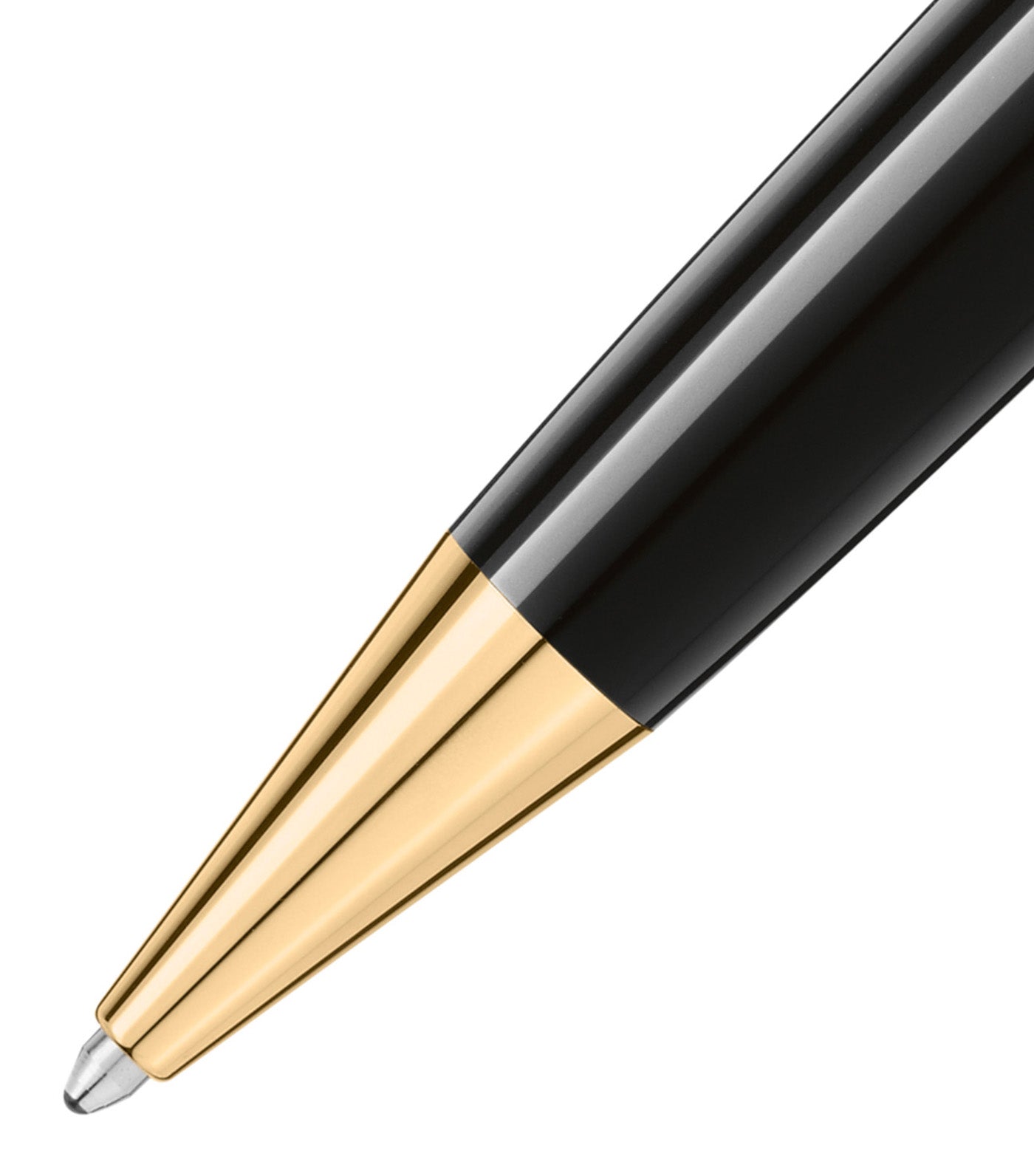 Montblanc Meisterstück Gold-Coated Midsize Ballpoint Black