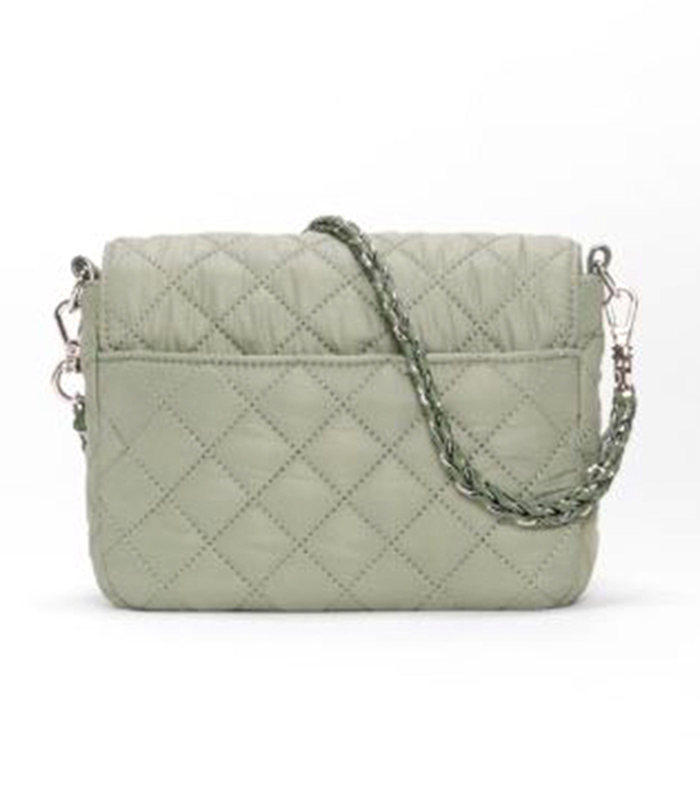 Small Crosby Lock Crossbody Agave Green