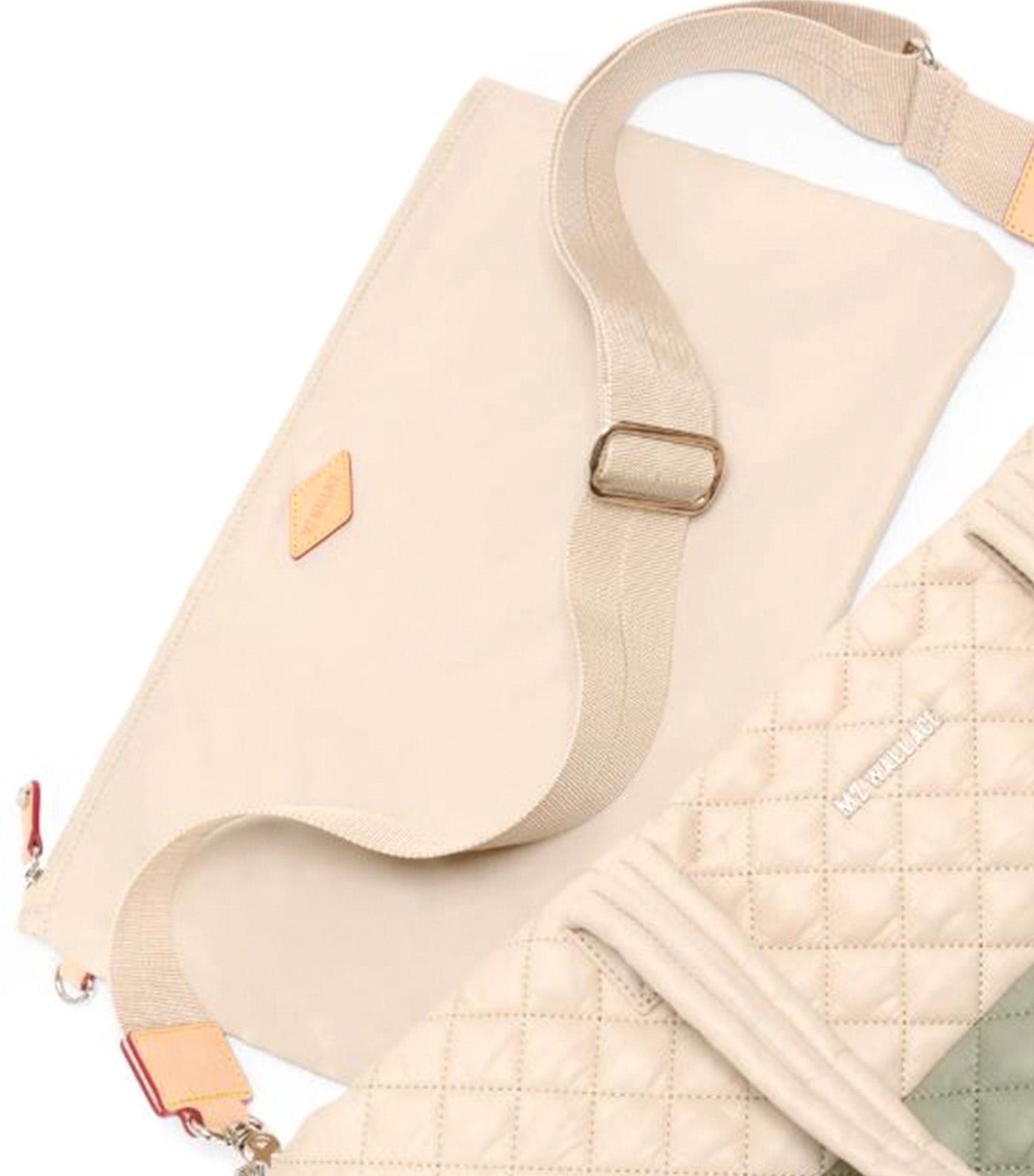 Medium Metro Tote Deluxe II Agave Green/Buff