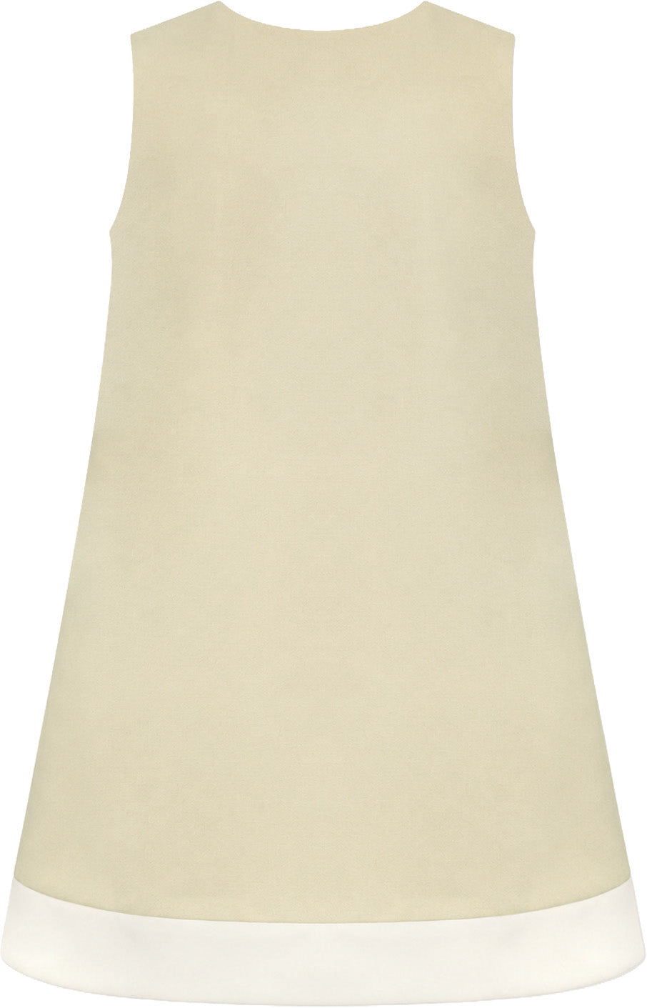 Racqui Girls Shift Dress Tan