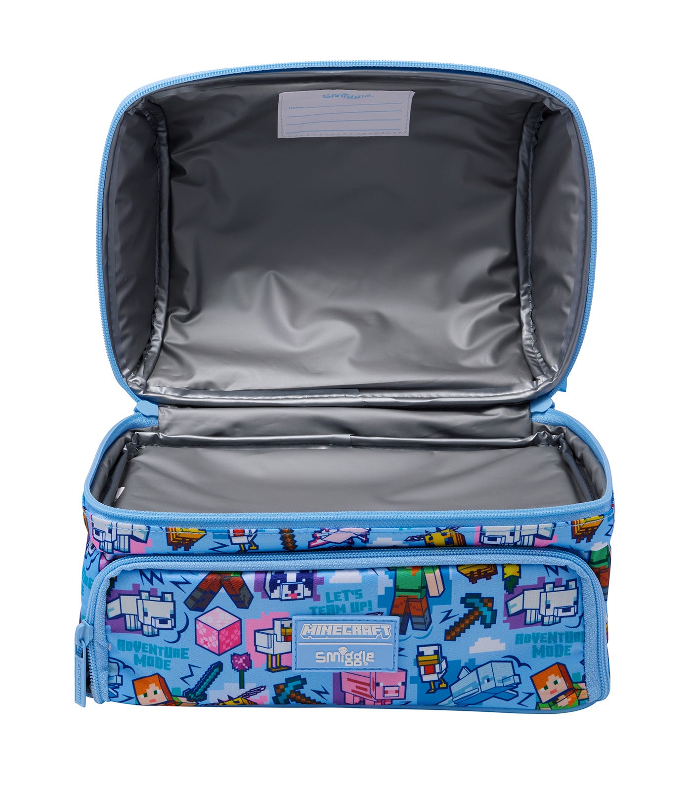 Minecraft Large Dual Strap Lunchbox