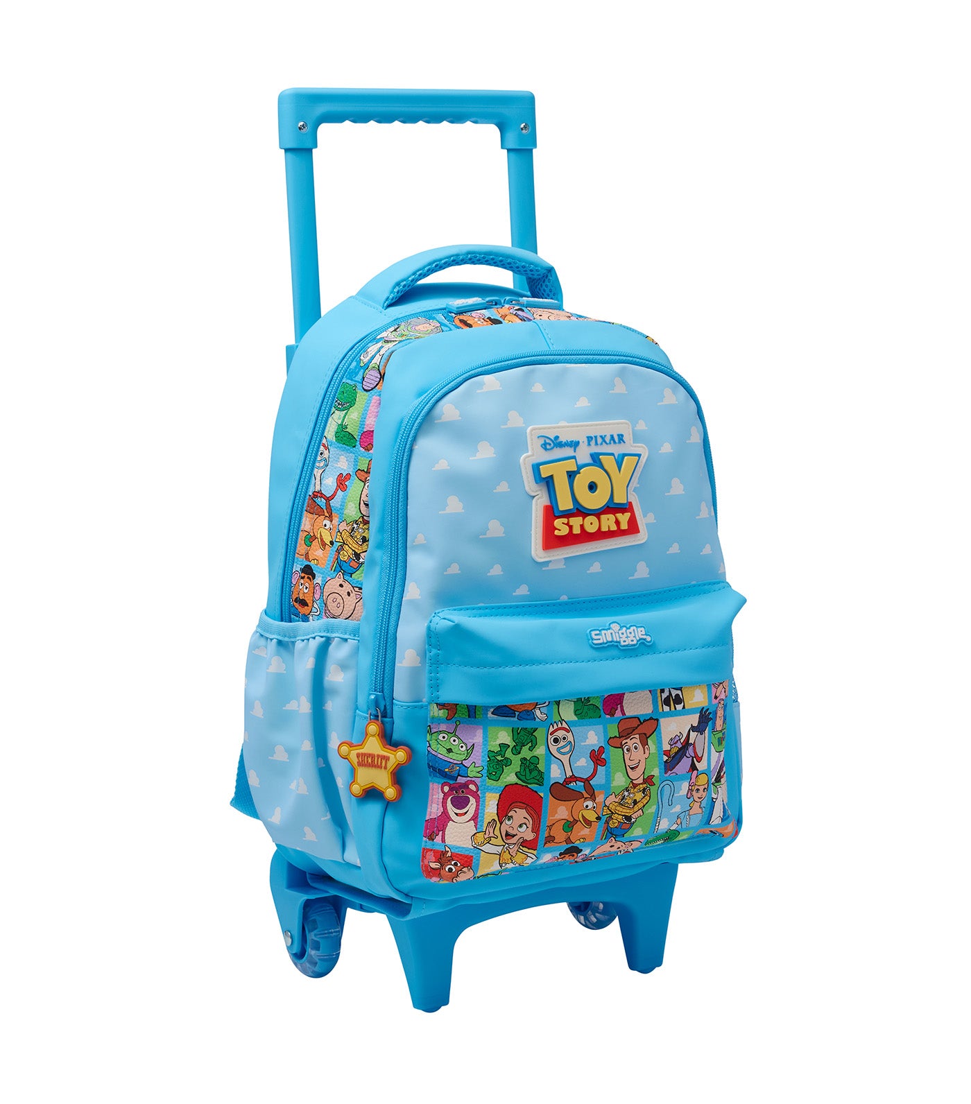 Smiggle Toy Story Junior Trolley Backpack Multi 