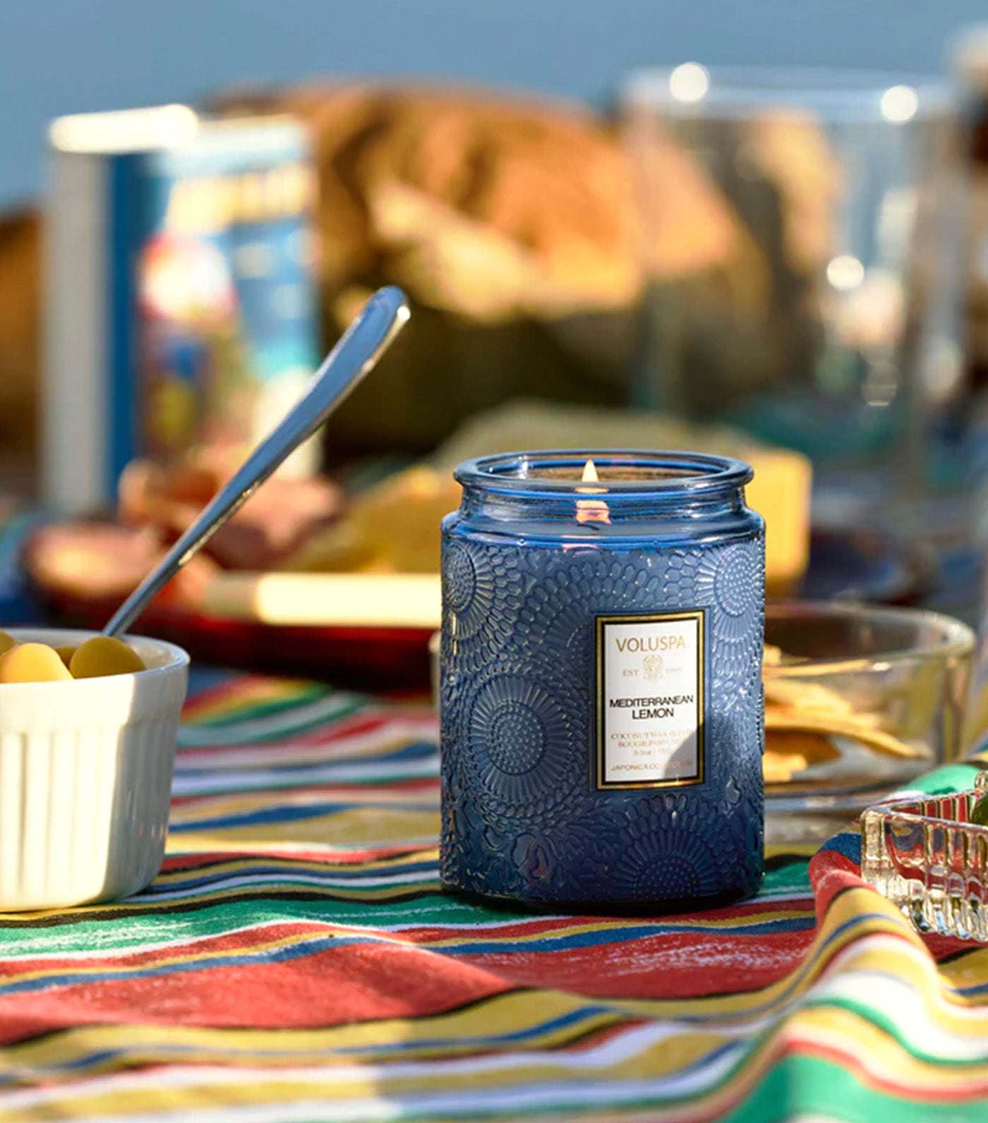 Mediterranean Lemon Jar