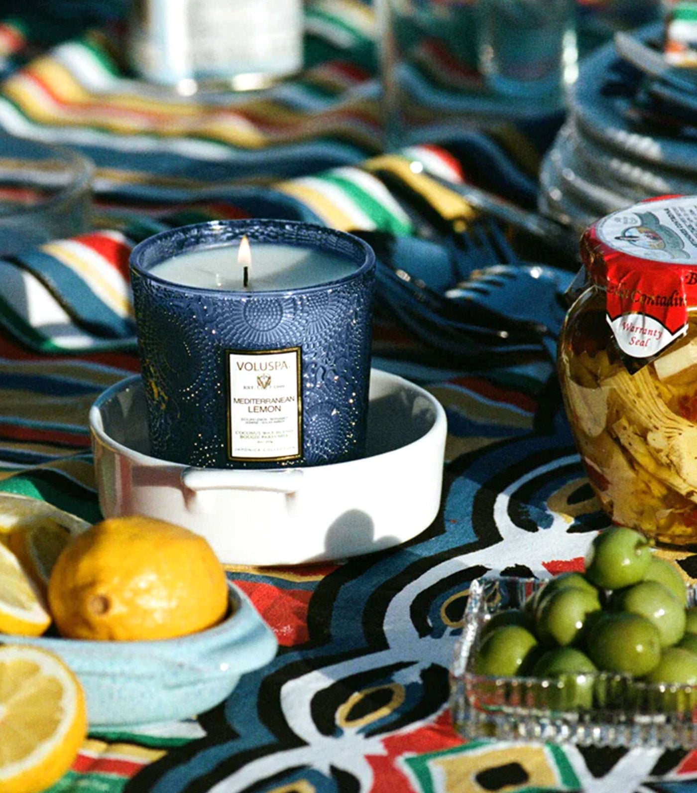 Mediterranean Lemon Classic Candle