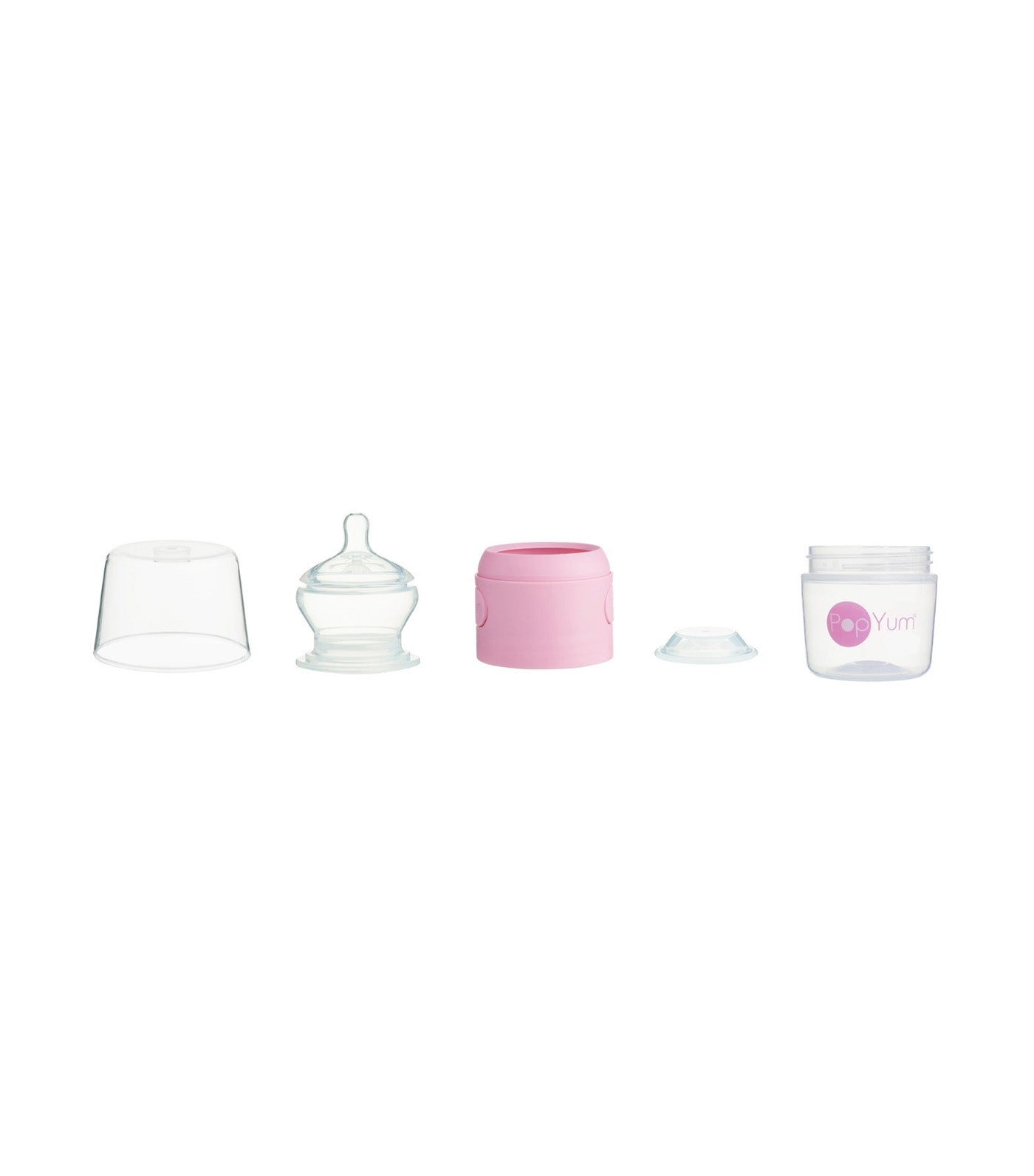 Anti-Colic Formula Making Bottle, 2-pack, 5 oz, Pink