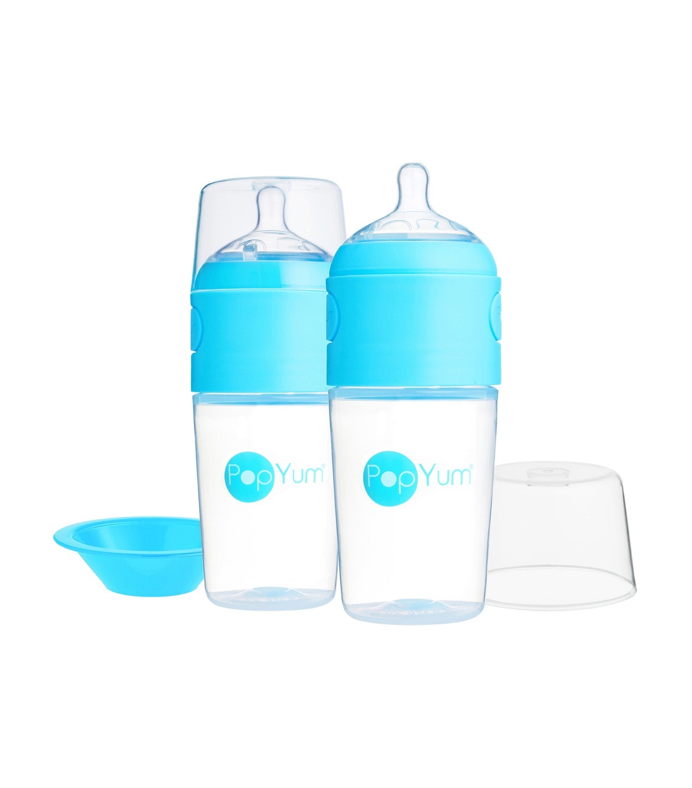 Anti-Colic Formula Making Bottle, 2-pack, 9 oz, Blue