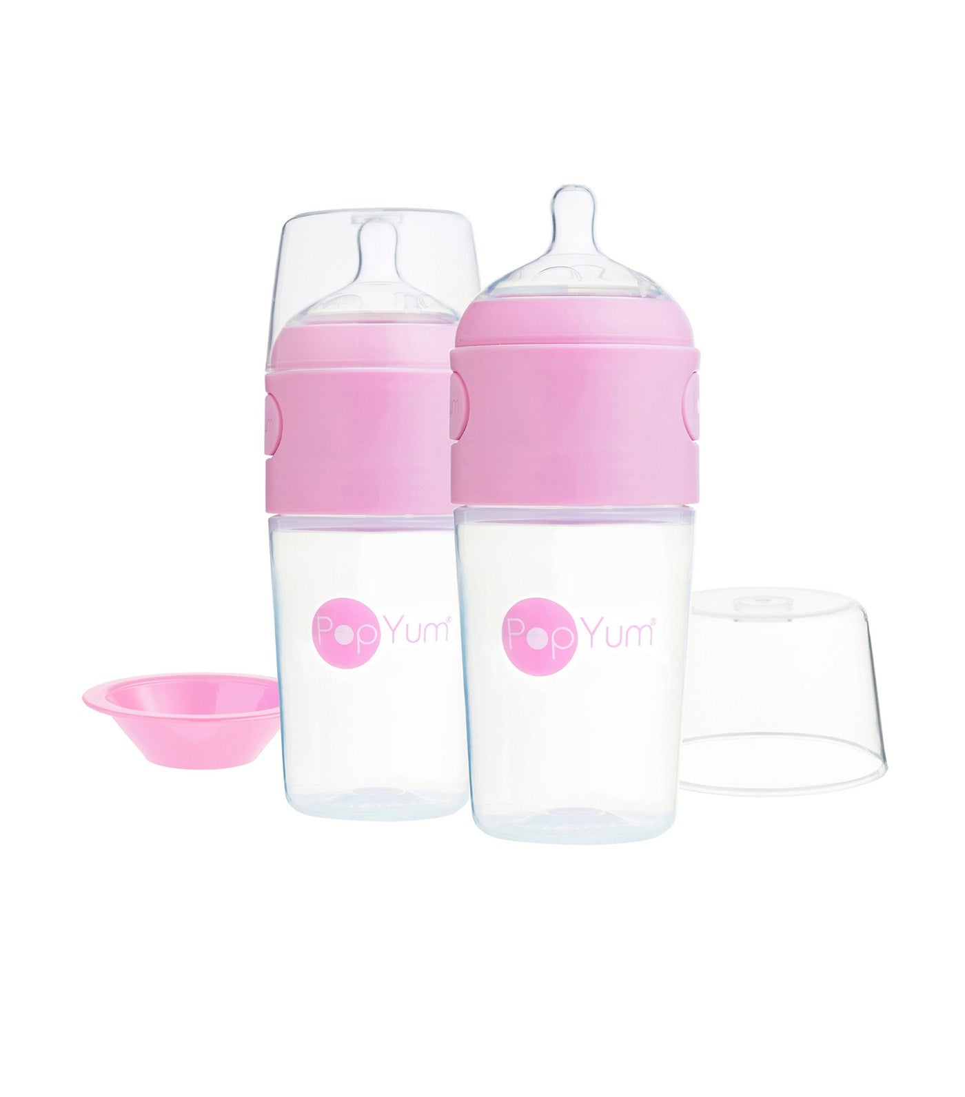 Anti-Colic Formula Making Bottle, 3-pack, 9 oz, Pink