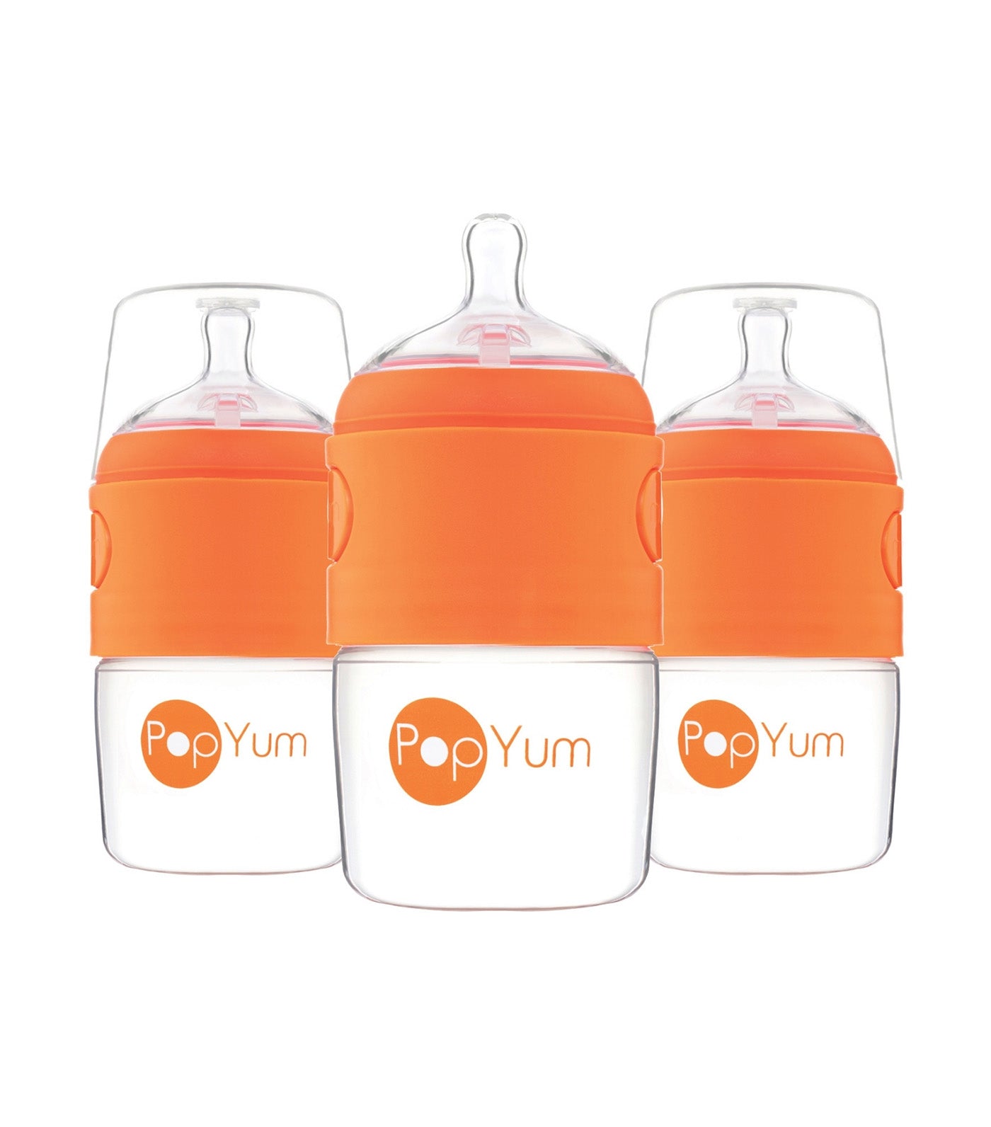 Anti-Colic Formula Making Bottle, 3-pack, 5 oz, Orange