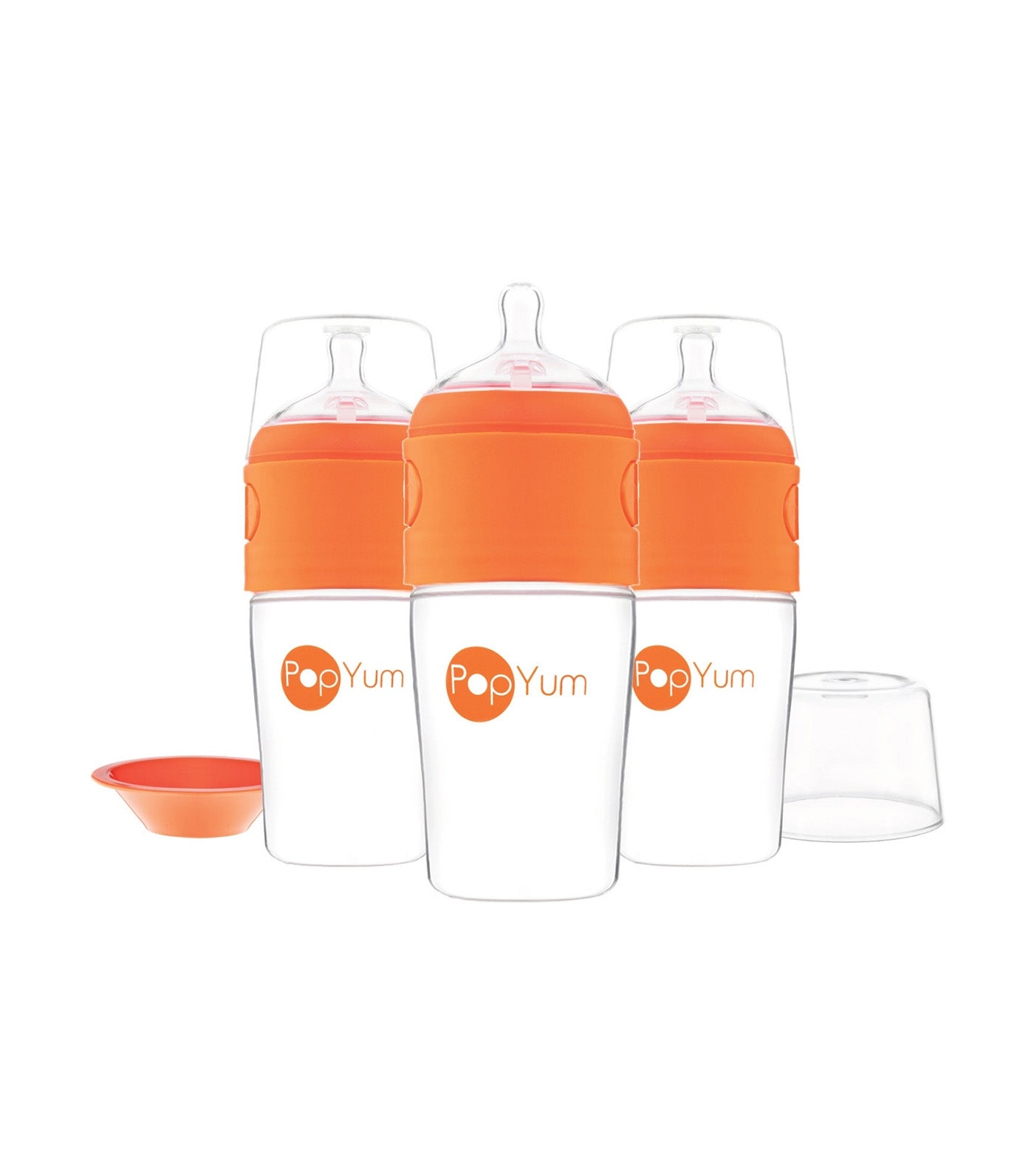 Anti-Colic Formula Making Bottle, 3-pack, 9 oz, Orange