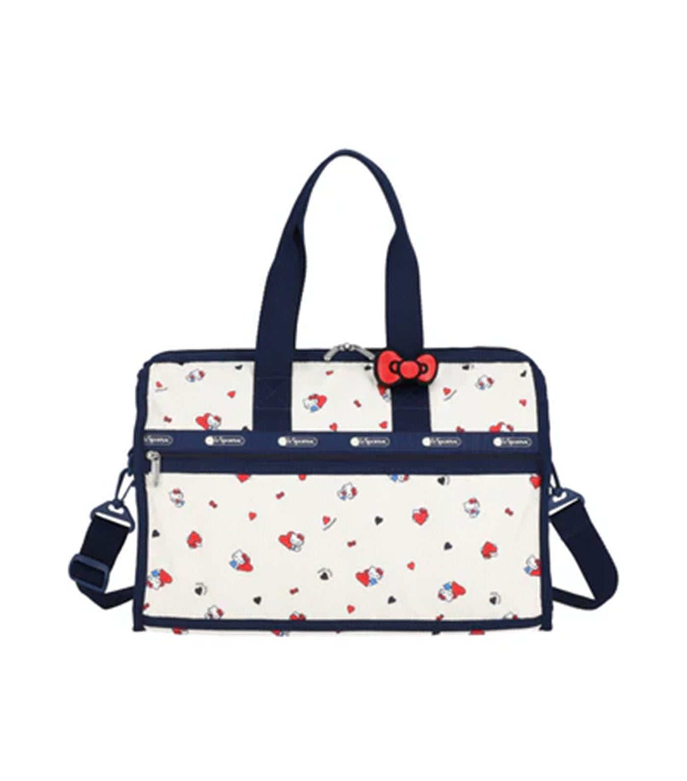 LeSportsac x Hello Kitty Deluxe Medium Weekender Heart to Heart