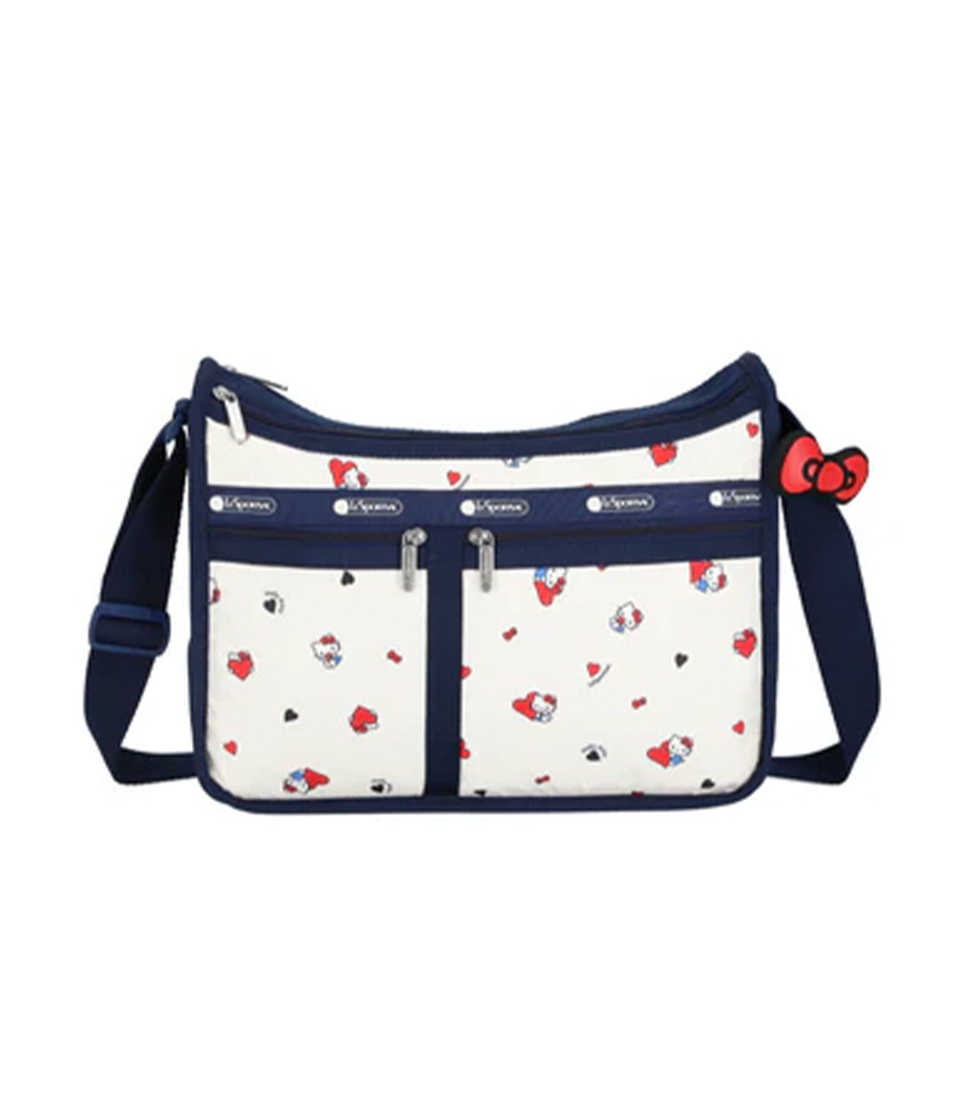 LeSportsac x Hello Kitty Deluxe Everyday Bag Heart to Heart