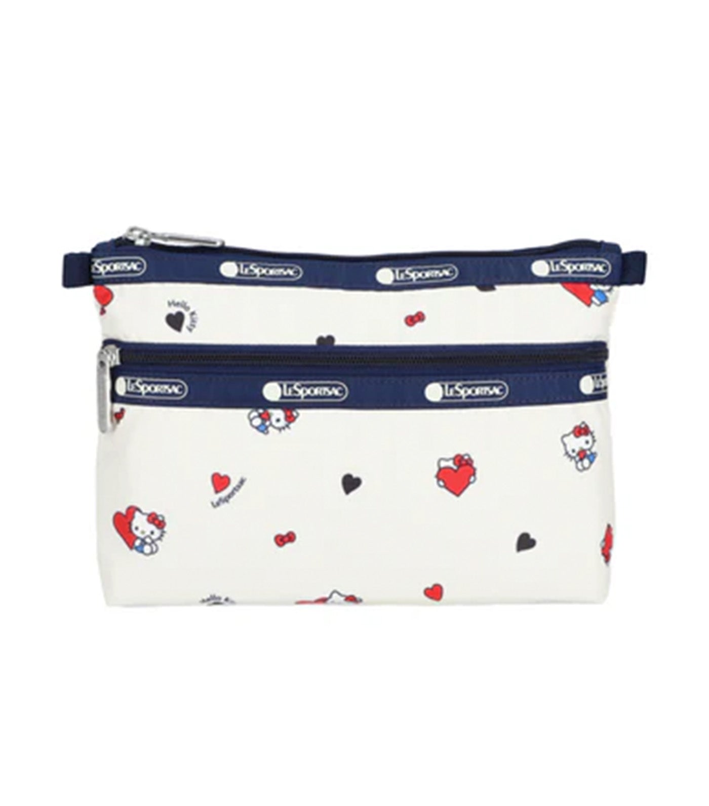 LeSportsac x Hello Kitty Cosmetic Clutch Heart to Heart