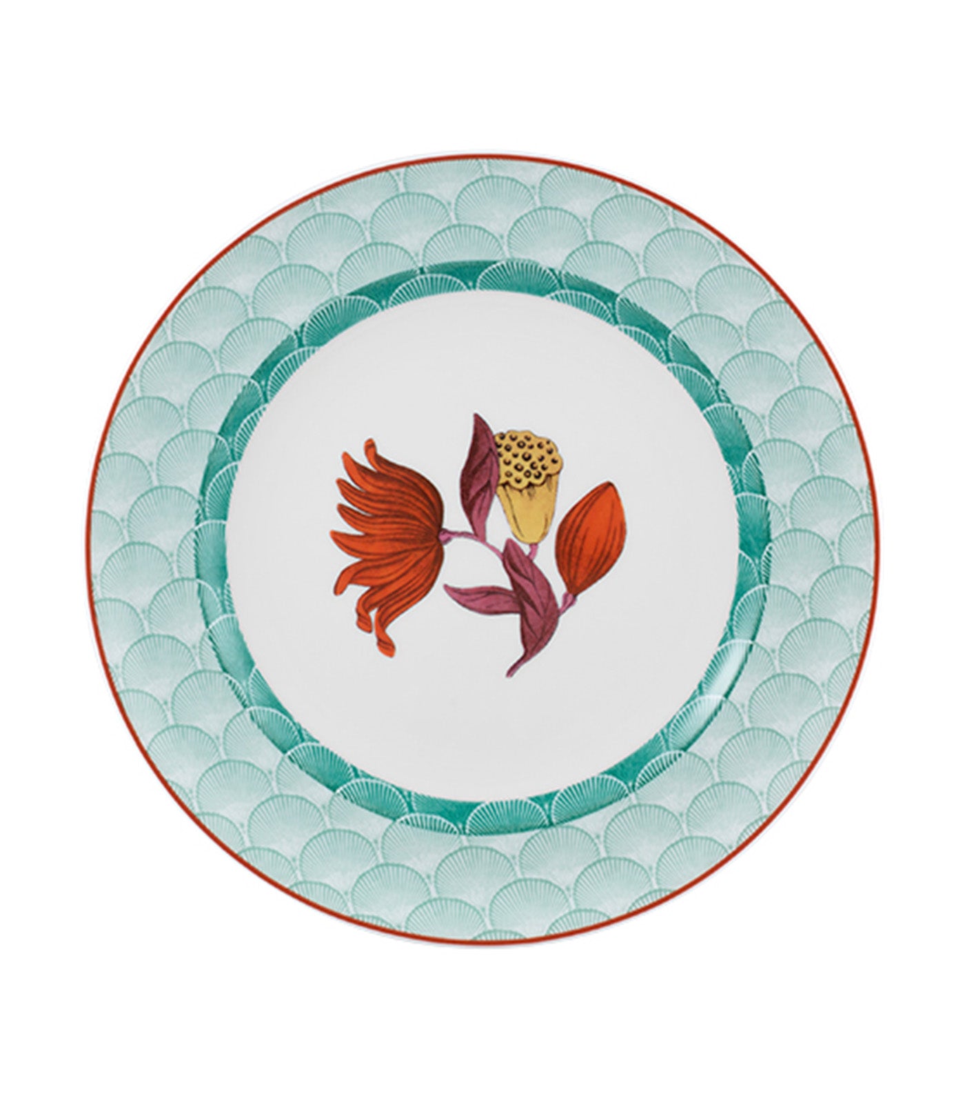 Lotus Collection Dessert Plate Set of 4