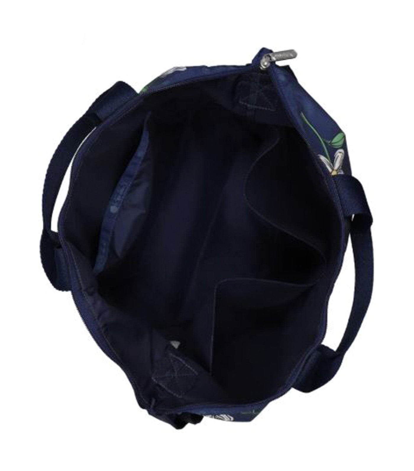 Deluxe Easy Carry Tote Floral Blooms Navy