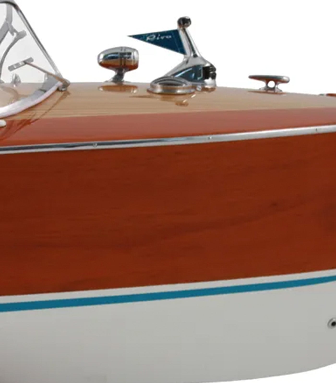 Riva Super Tritone 82cm Turquoise Blue/White