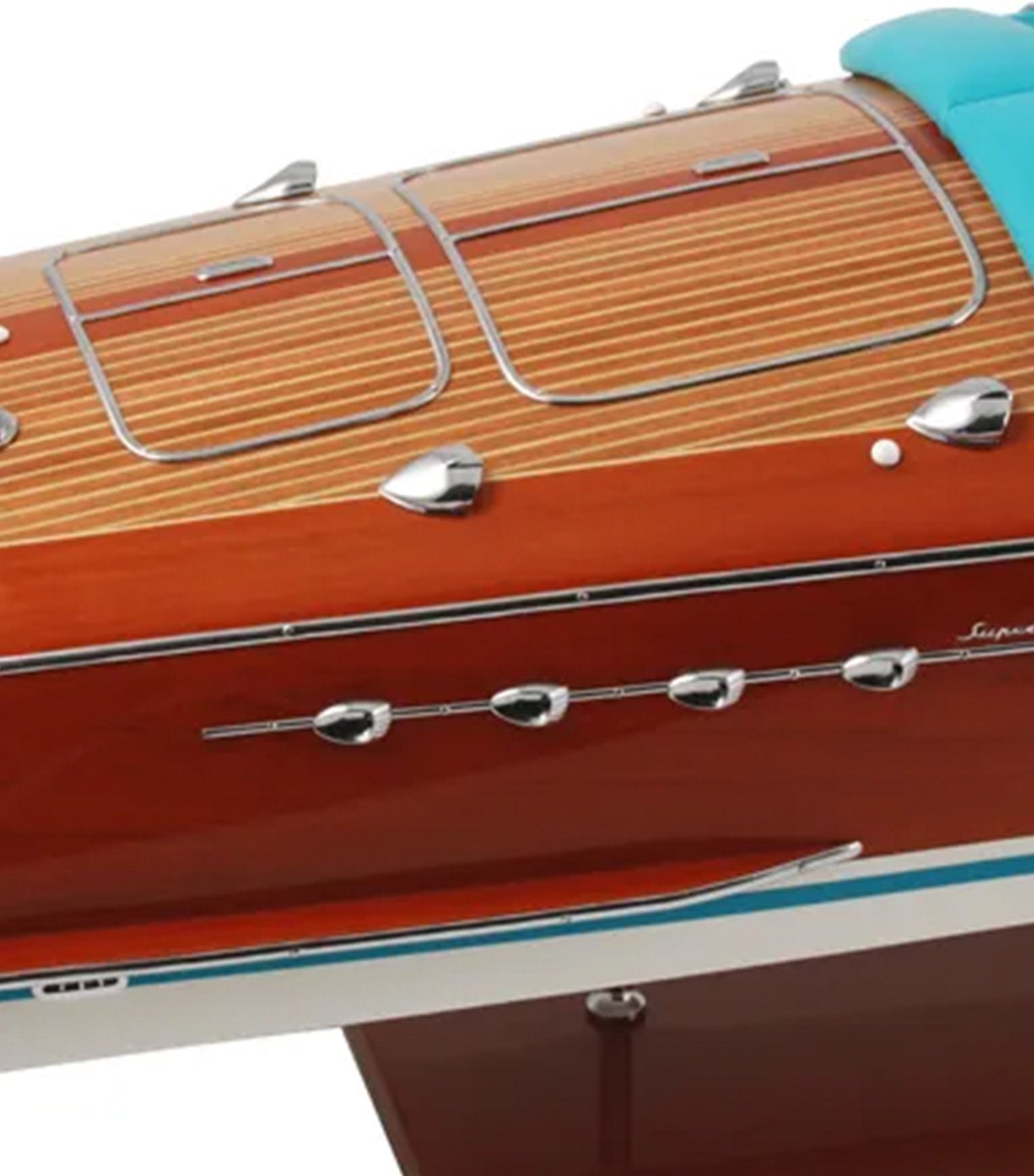 Riva Super Tritone 82cm Turquoise Blue/White