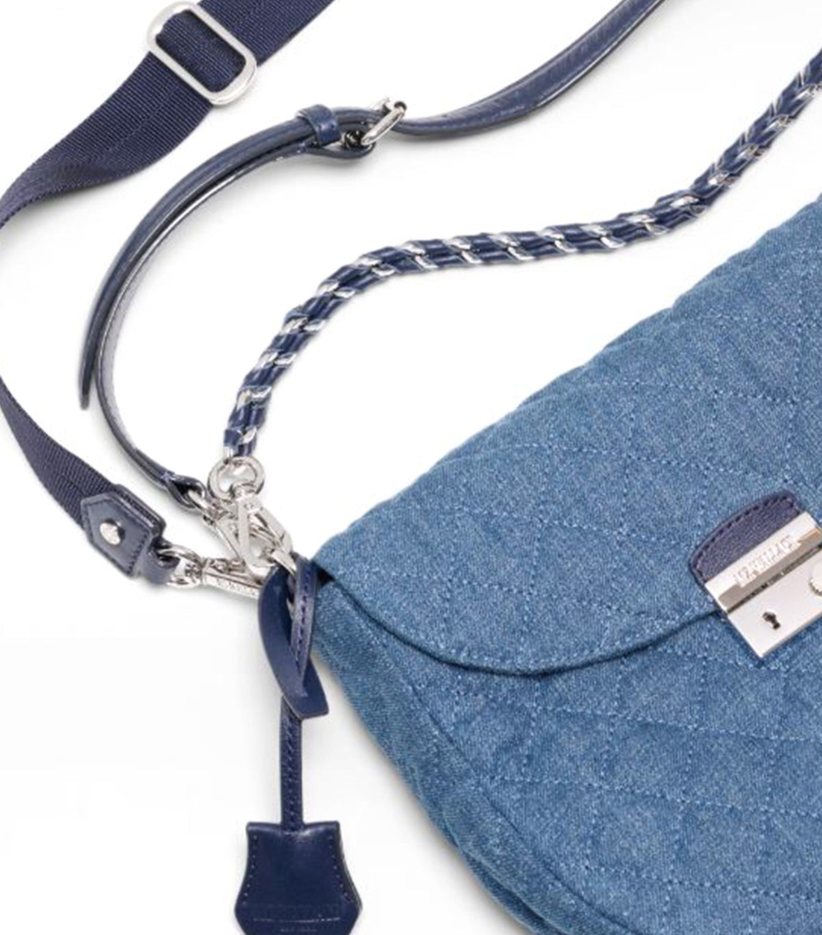Crosby Lock Saddle True Blue Denim