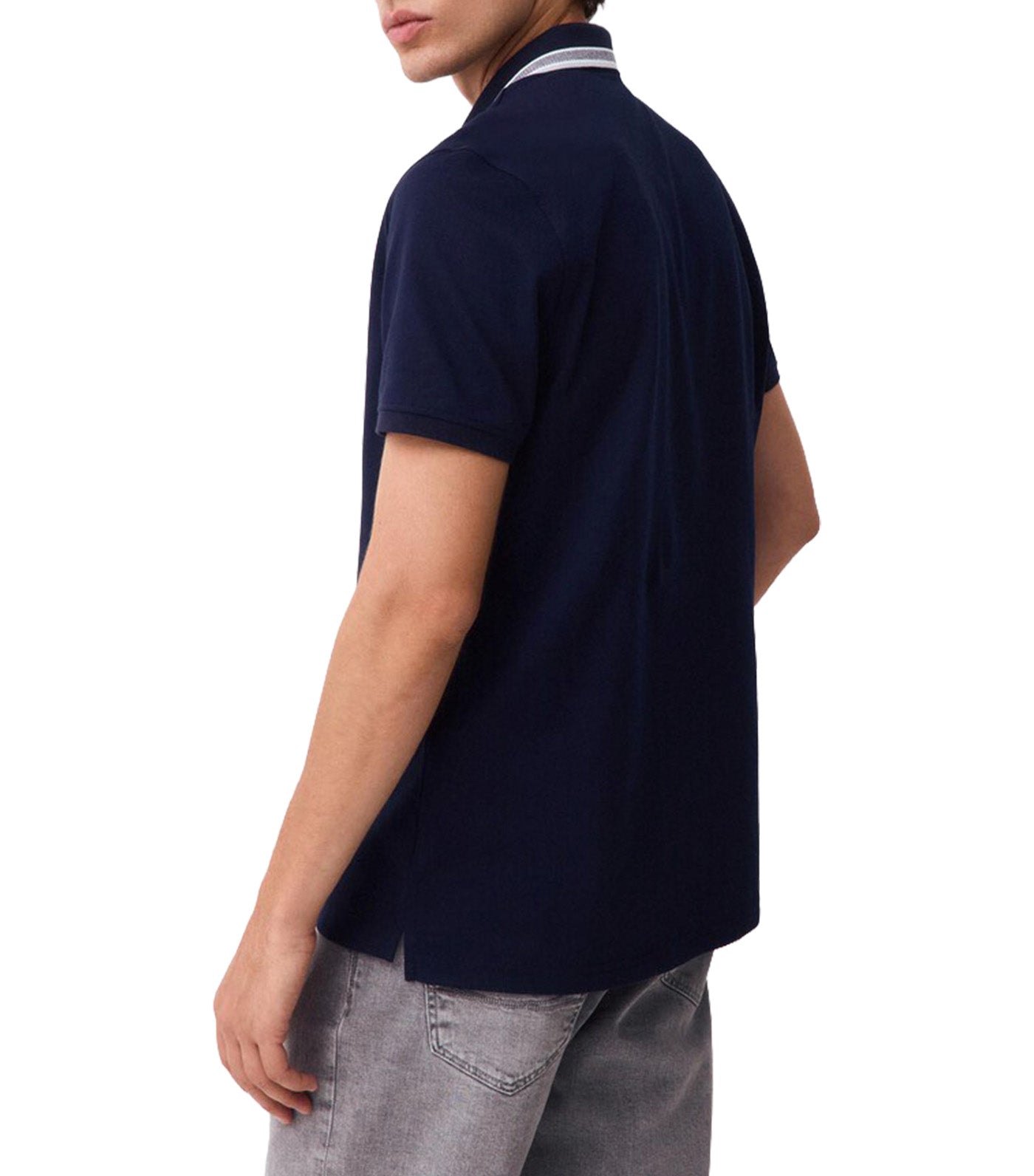 Fantasy Collar Polo Shirt Navy