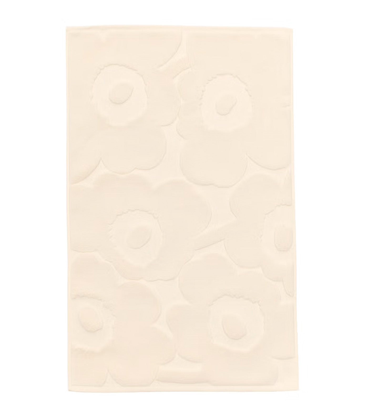 Unikko Bath Mat 50cm x 80cm Off White