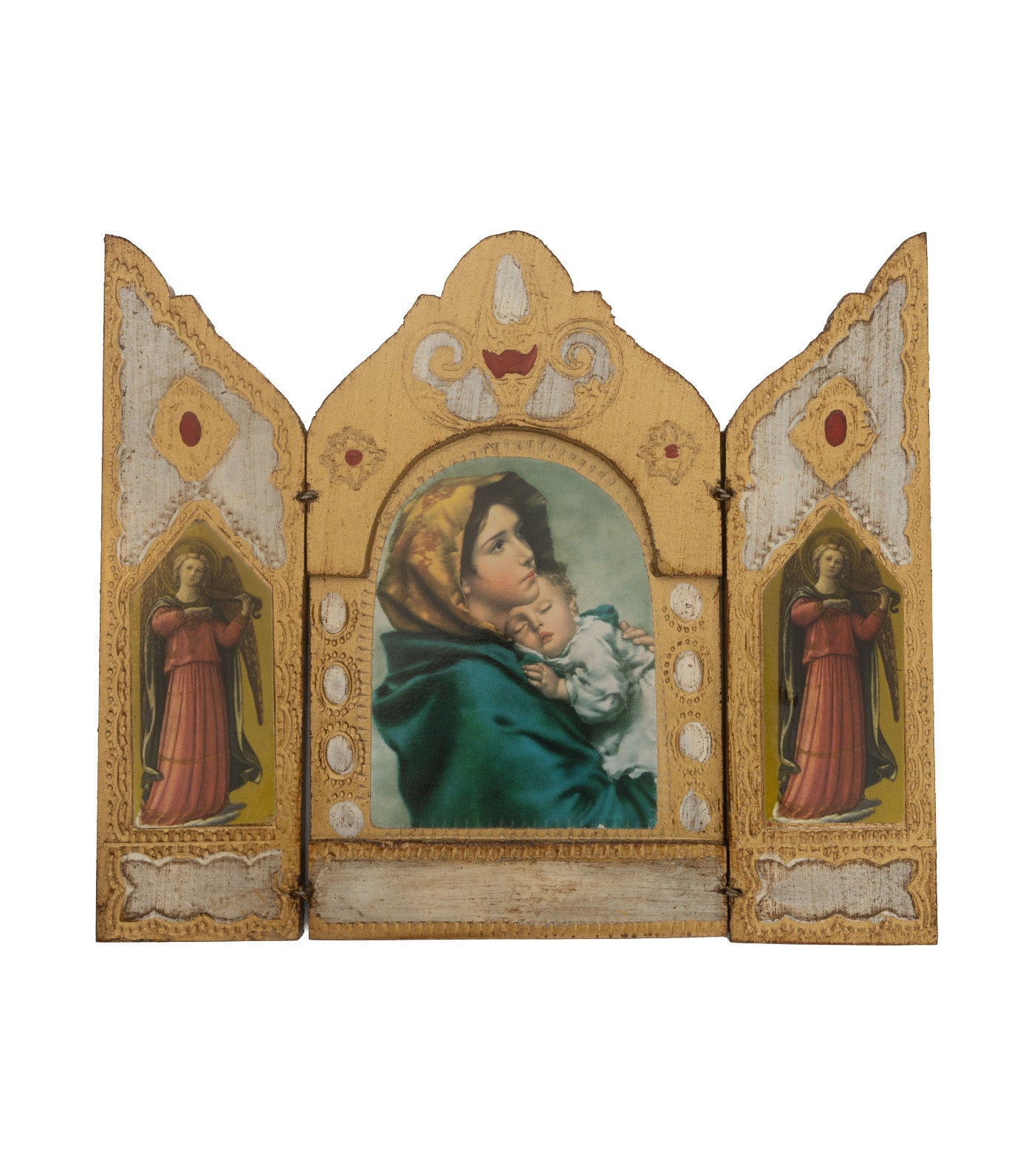 Triptic Religioso Oro