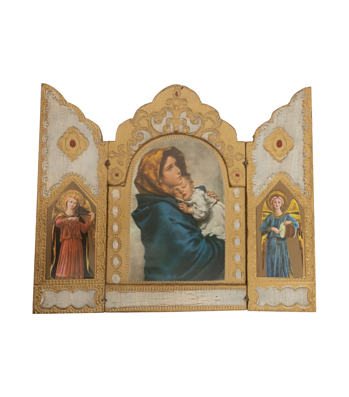 Triptic Religioso Oro