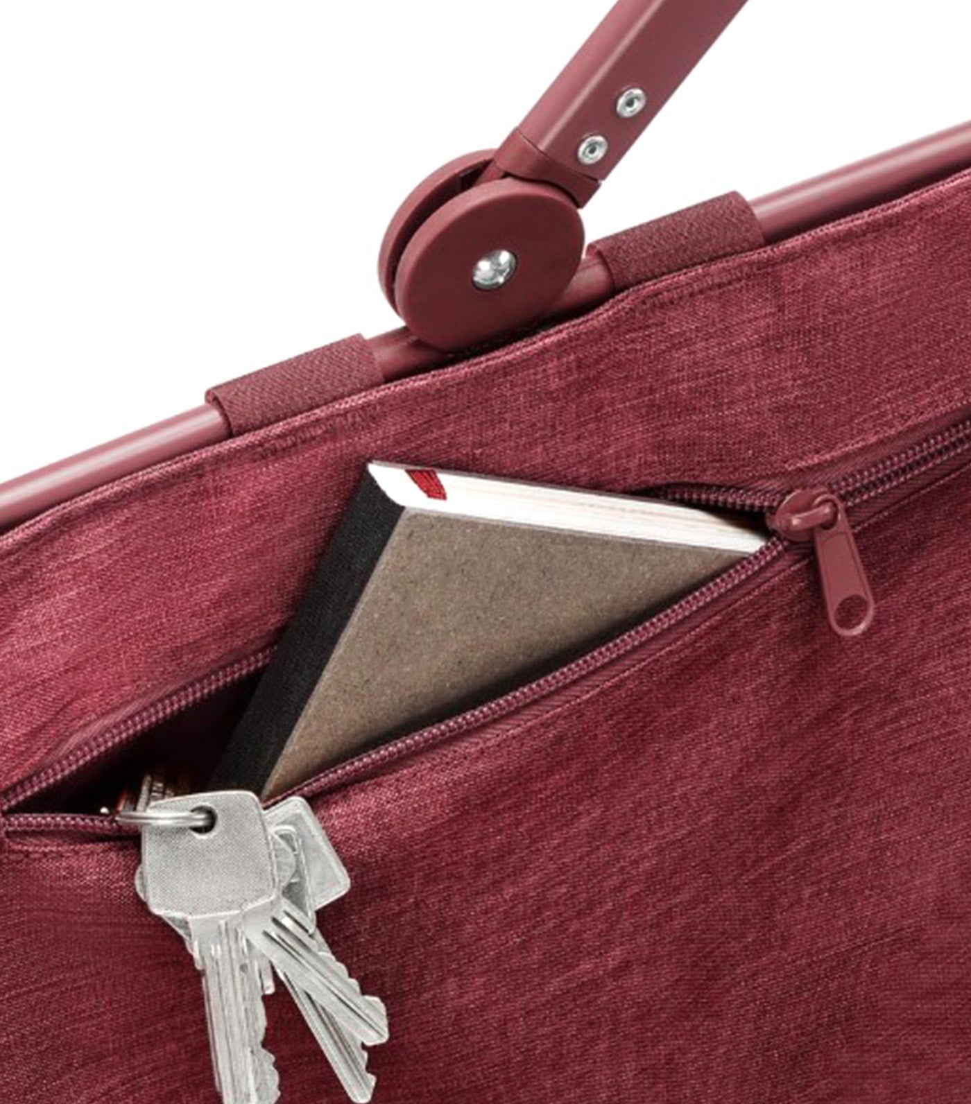 Carrybag Twist Maroon