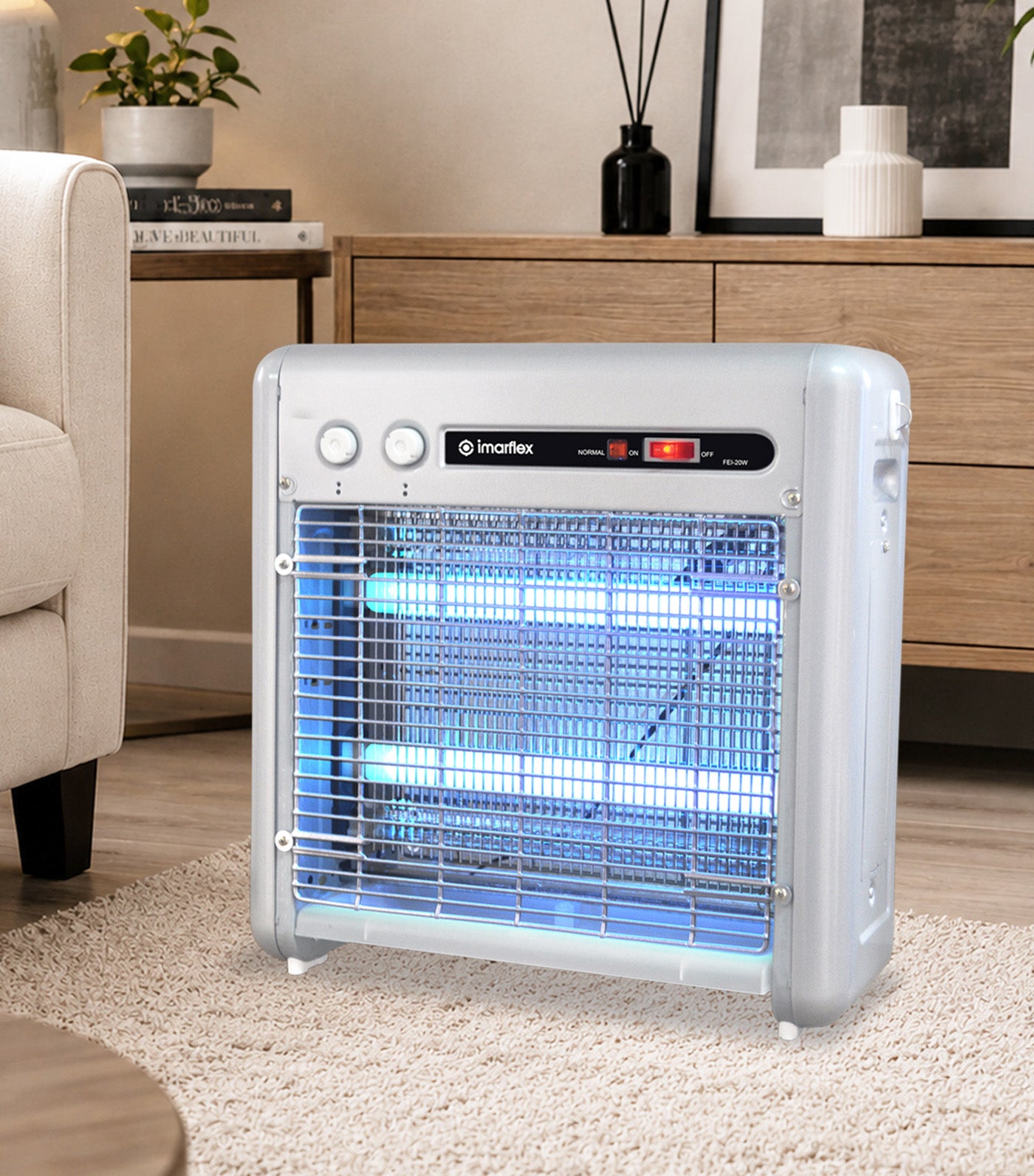 Insect Killer FEI-20W-S Silver