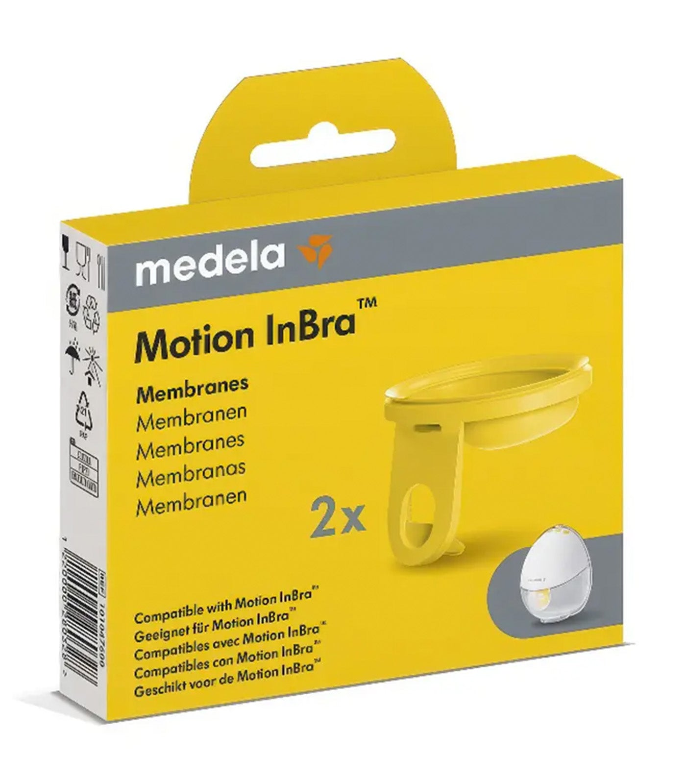 Motion InBra Membranes Yellow