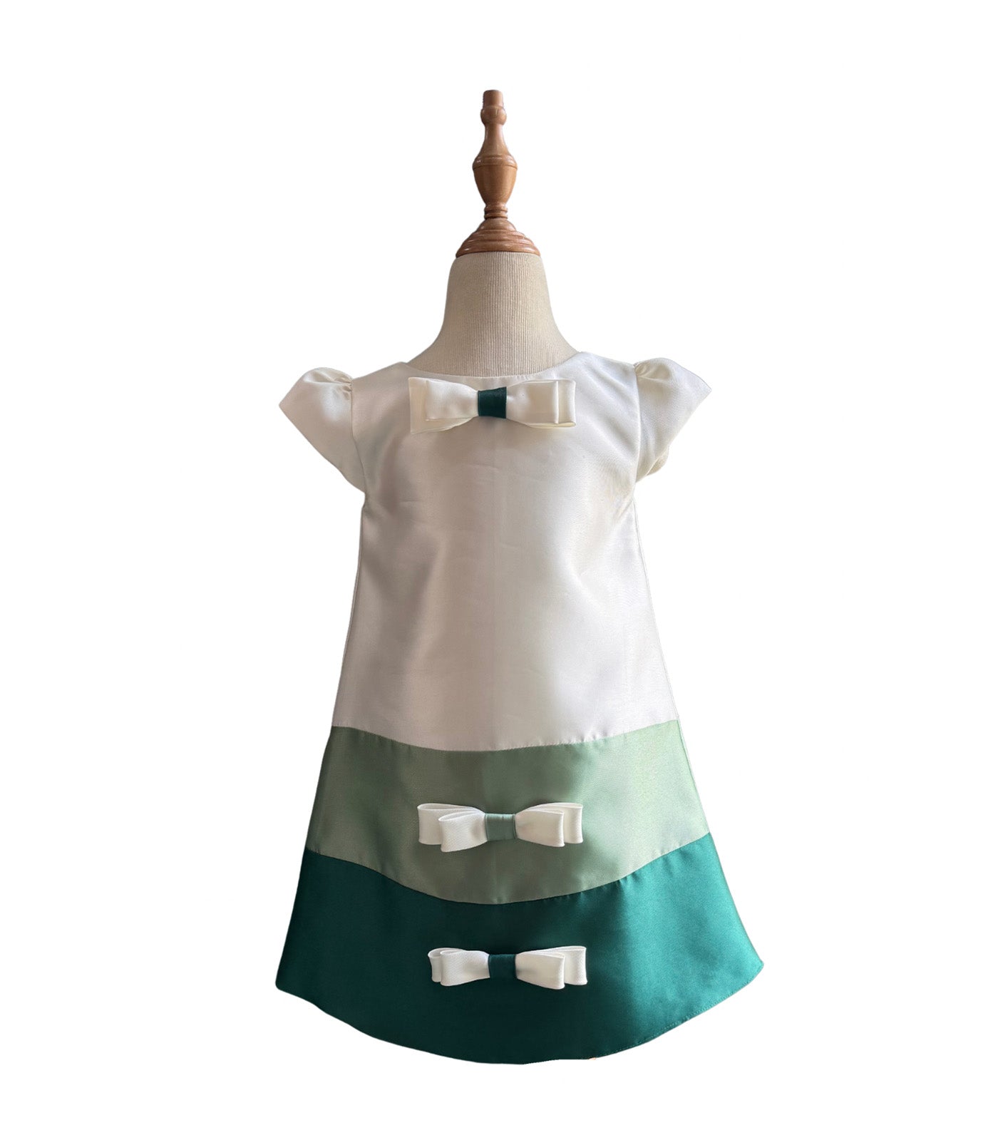 Kyla 3-Layer A-Line Mikado Dress