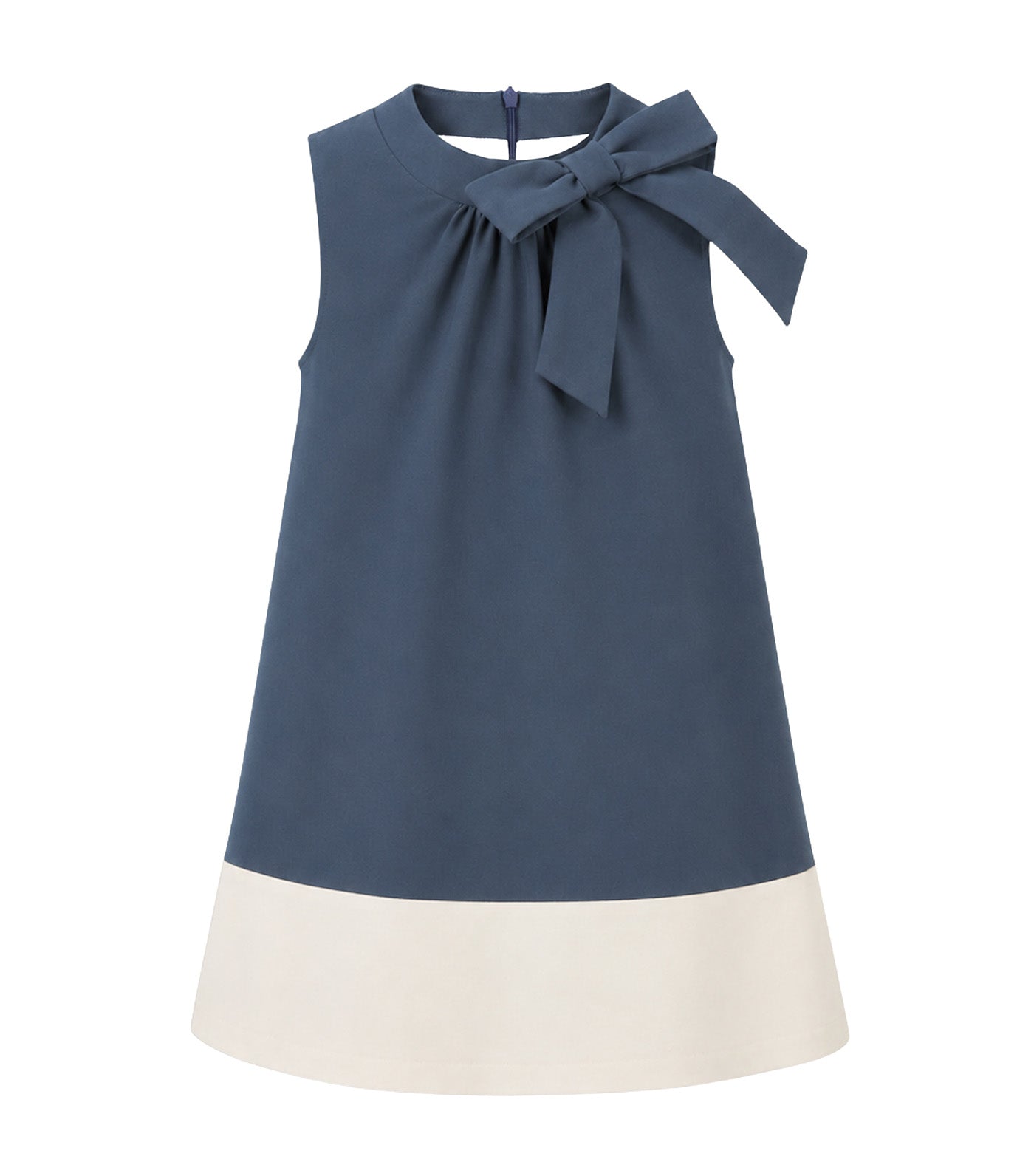 Patte Girls Shift Dress Blue